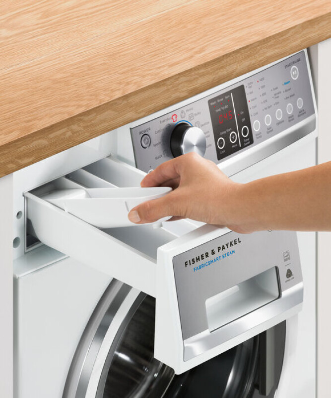Front Load Washer, 2.4 cu ft, Time Saver WH2424F1, product image 9 of 10