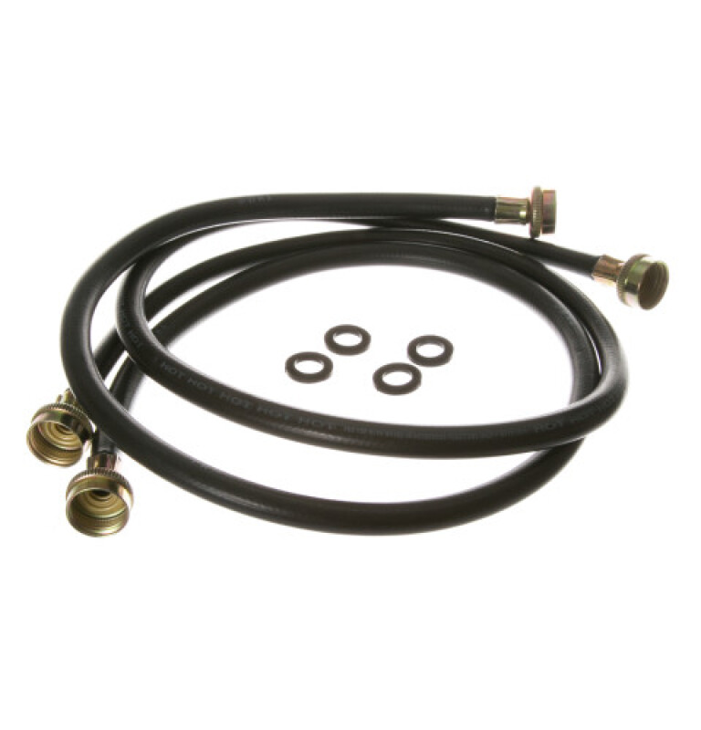 Washing Machine 2 Pack Rubber Inlet Hose 4' WH41X10207