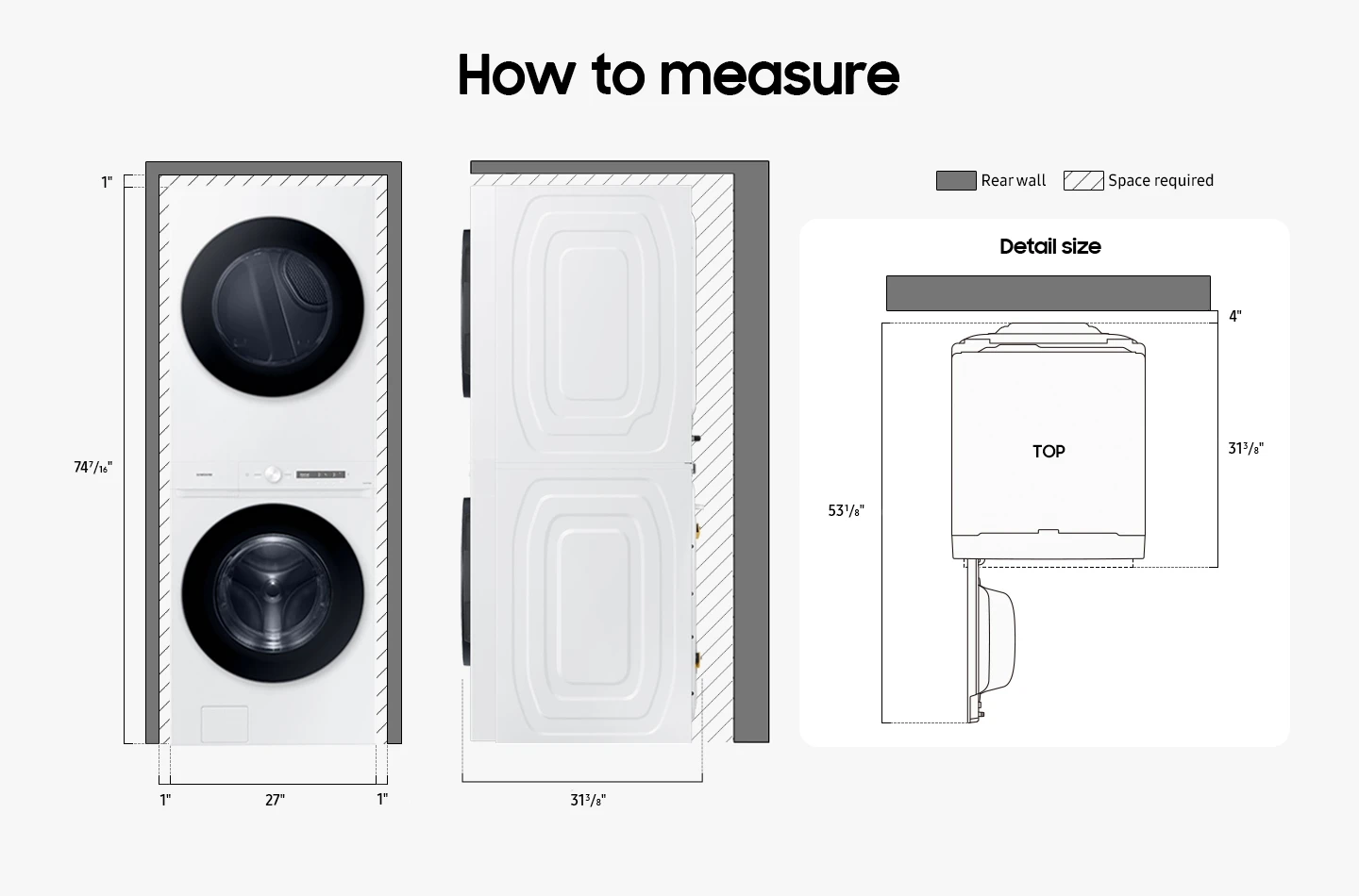 Make sure to measure