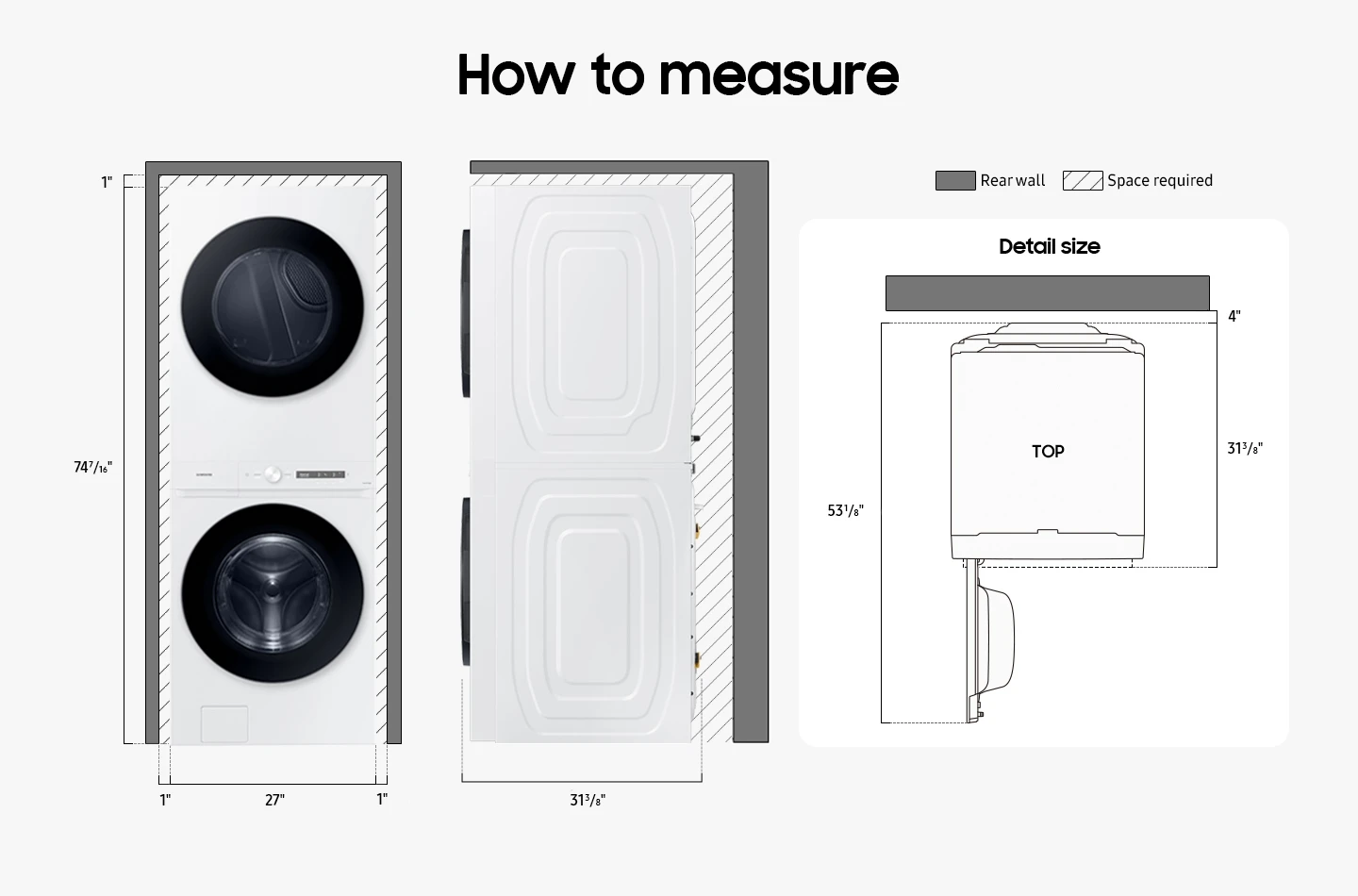 Make sure to measure