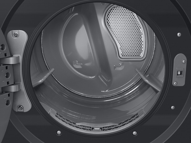 Bespoke 4.6 cu. ft. AI Laundry Hub™ Large Capacity Single Unit Washer with Flex Auto Dispense System and 7.6 cu. ft. Electric Dryer in Brushed Black WH46DBH500EVA3