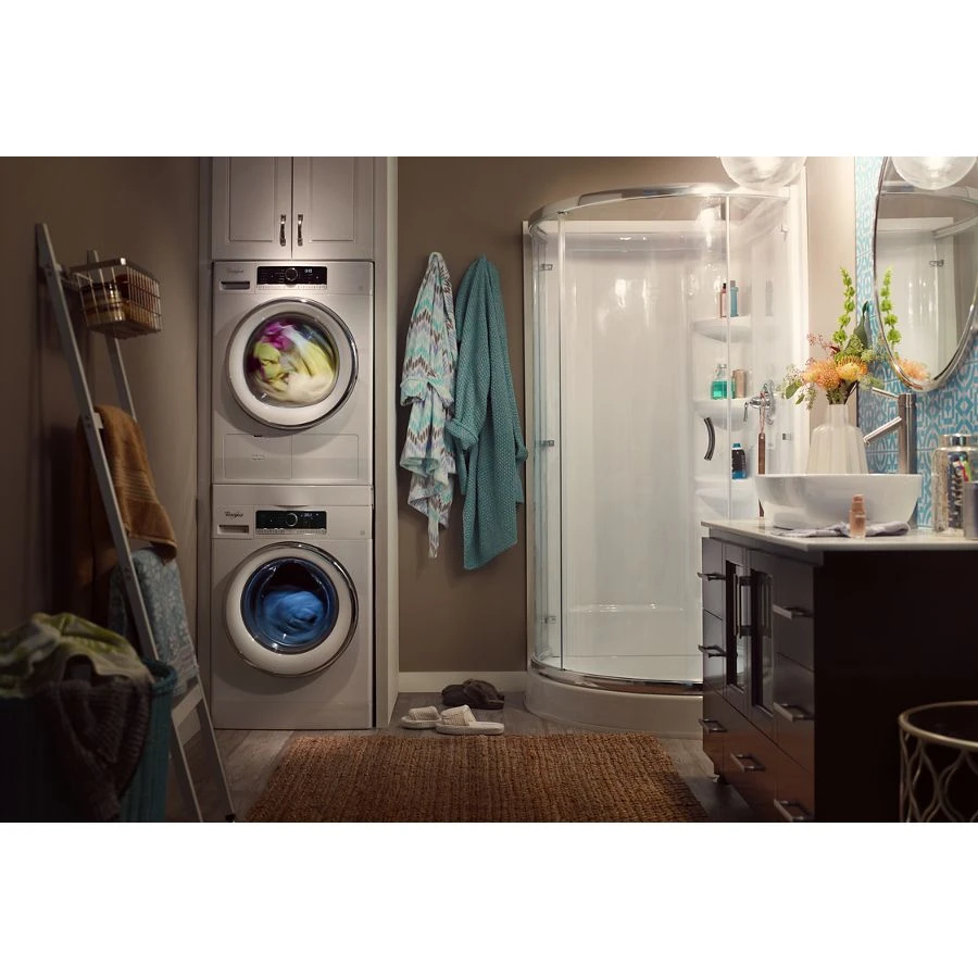 4.3 cu.ft Compact Ventless Heat Pump Dryer with Wrinkle Shield™ Option WHD5090GW, product image 2 of 5