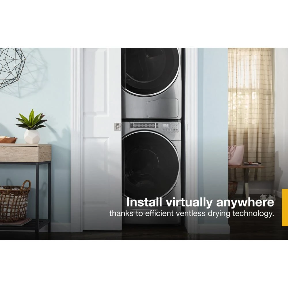 7.4 cu. ft. Front Load Hybrid Heat Pump Dryer WHD862CHC, product image 17 of 24