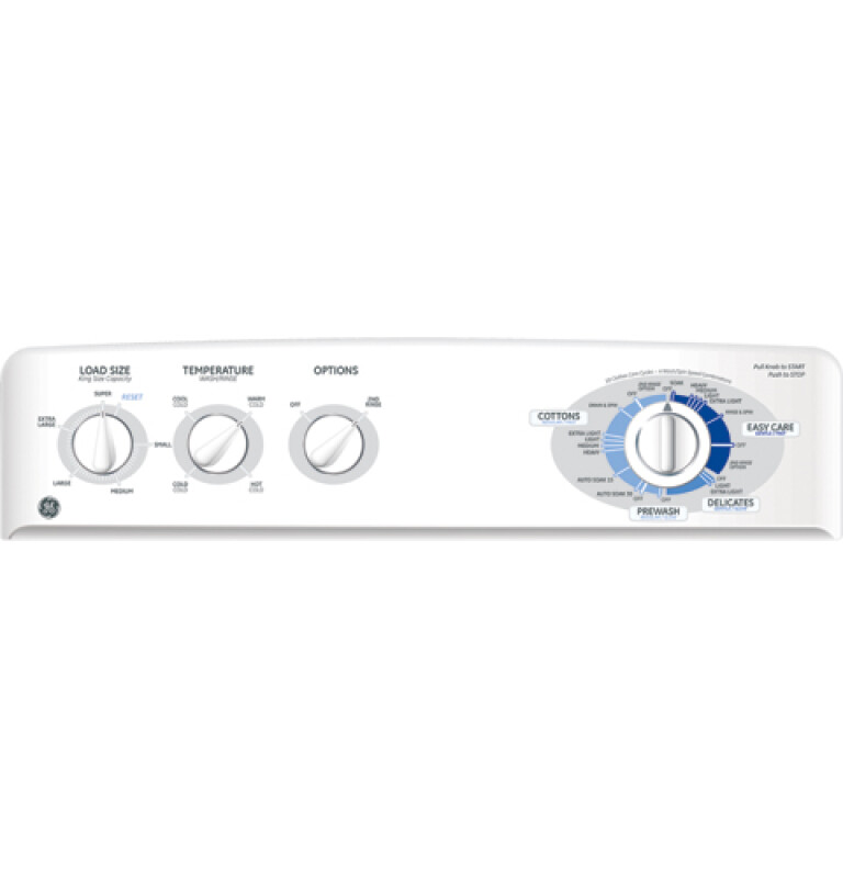 3.5 Cu. Ft. King-size Capacity Washer with Stainless Steel Basket WHDRR418GWW