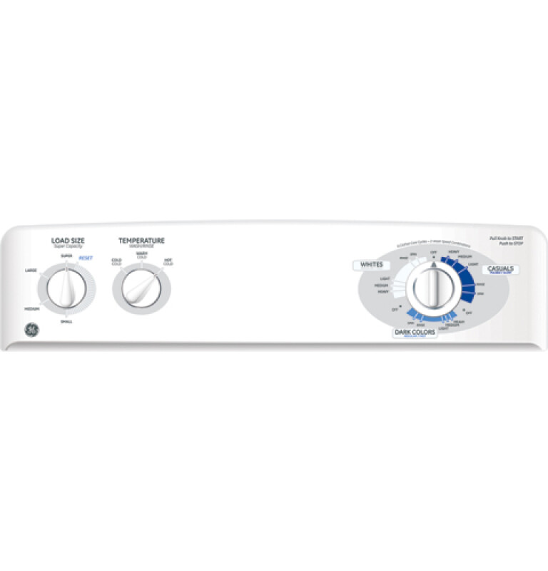 GE 3.2 Cu. Ft. Super Capacity Washer White on White WHDSR209GWW Picture 1