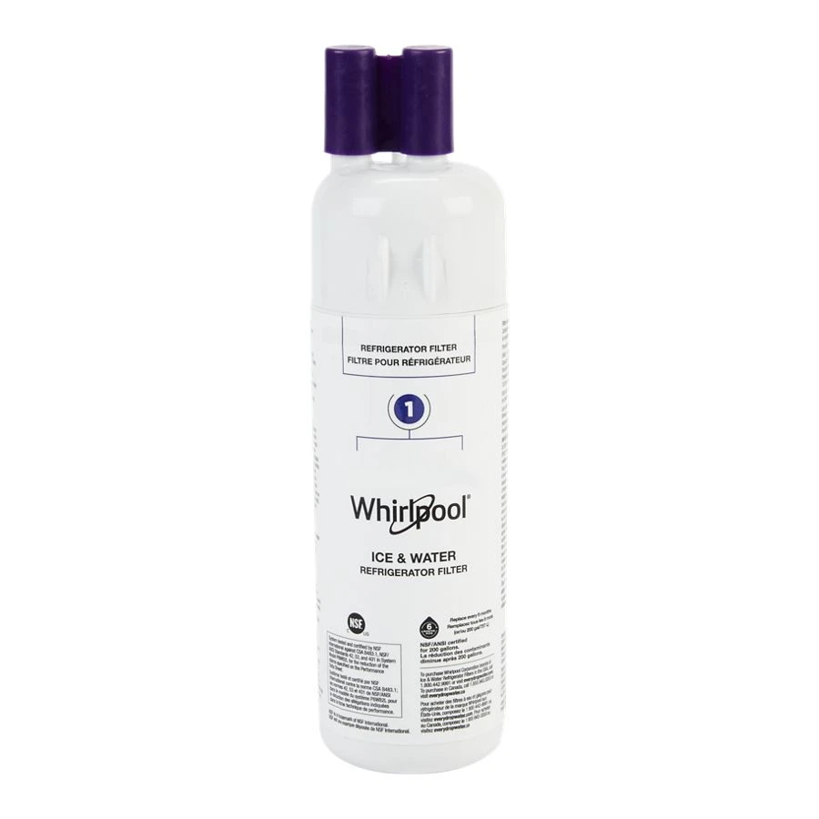 Refrigerator Water Filter 1 - WHR1RXD1 (Pack of 1) WHR1RXD1