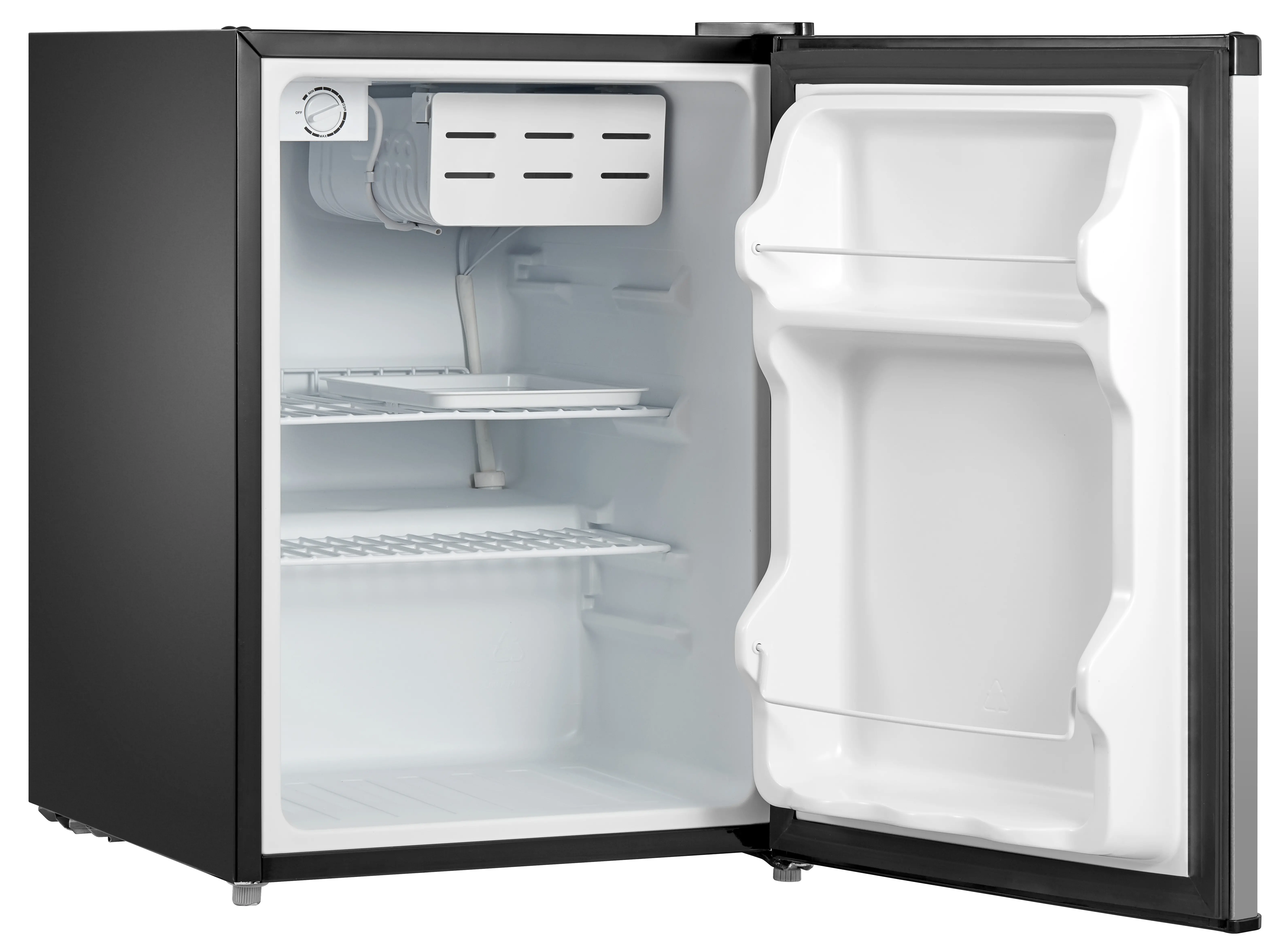 2.4 cu. Ft. Compact Refrigerator with 2L Bottle Holder (Stainless Steel) WHS87LSS1