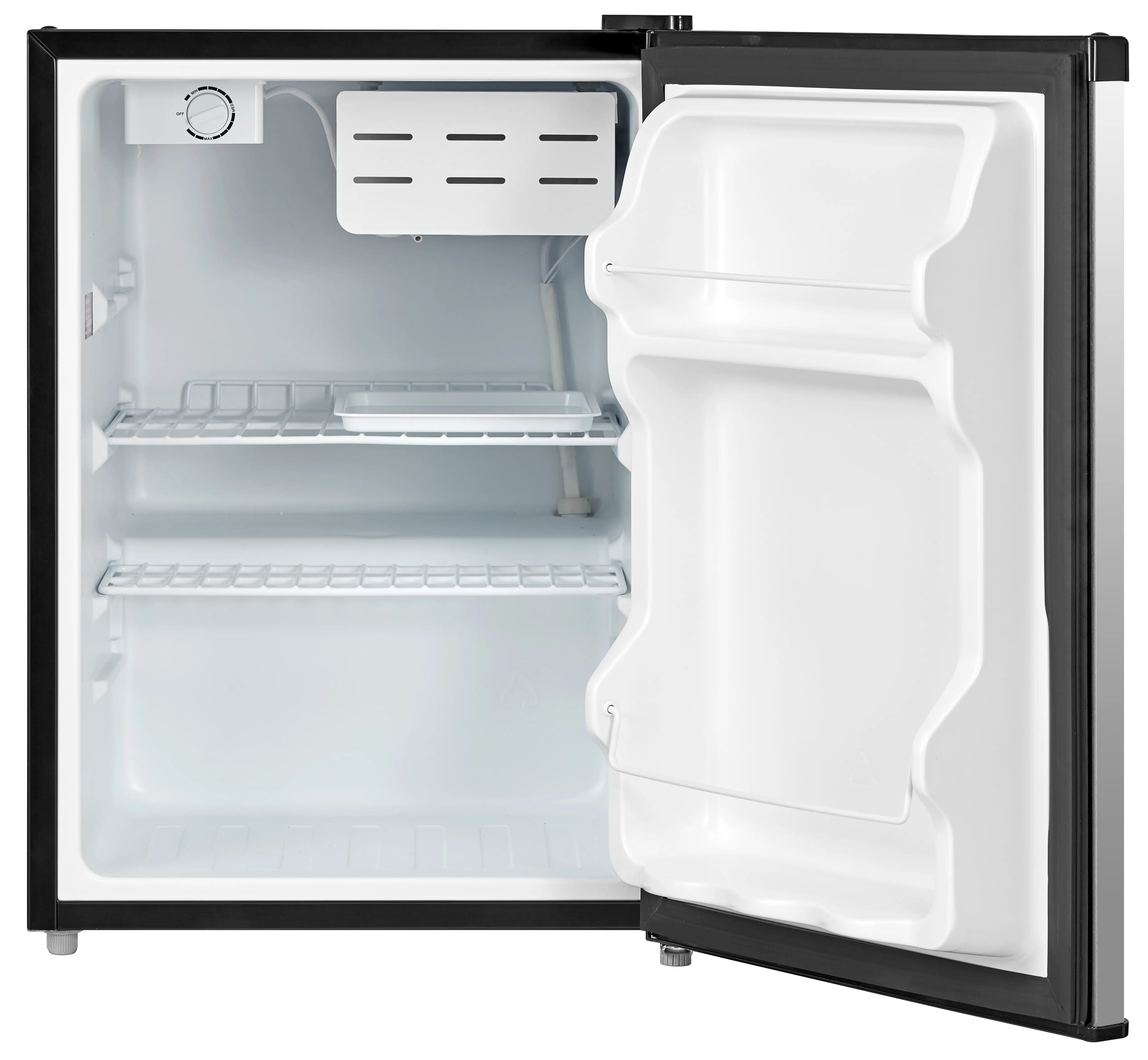 2.4 cu. Ft. Compact Refrigerator with 2L Bottle Holder (Stainless Steel) WHS87LSS1