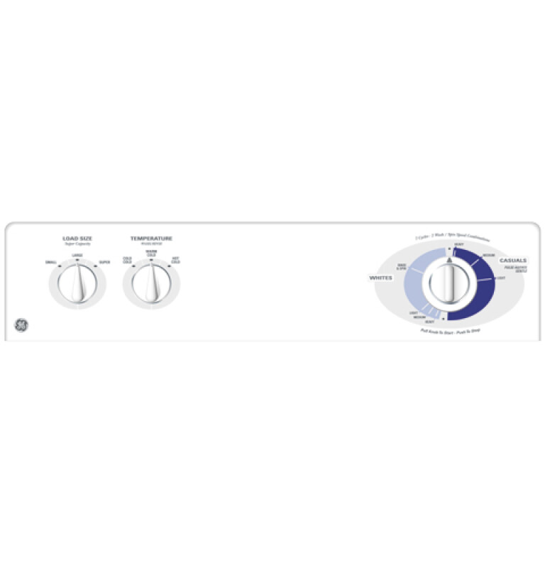 Super 3.2 Cu. Ft. Capacity Washer WJSR2070BWW, product image 3 of 3