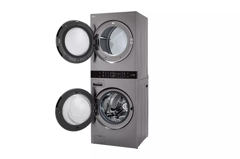 Single Unit Front Load LG WashTower™ with Center Control™ 4.5 cu. ft. Washer and 7.4 cu. ft. Electric Dryer view 5