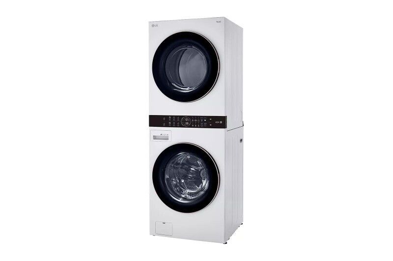 Single Unit Front Load LG WashTower™ with Center Control™ 4.5 cu. ft. Washer and 7.4 cu. ft. Electric Dryer view 3