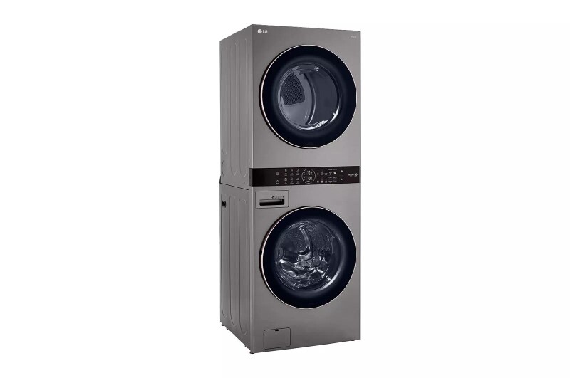 Single Unit Front Load LG WashTower™ with Center Control™ 4.5 cu. ft. Washer and 7.4 cu. ft. Gas Dryer view 2