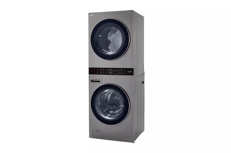Single Unit Front Load LG WashTower™ with Center Control™ 4.5 cu. ft. Washer and 7.4 cu. ft. Gas Dryer view 3