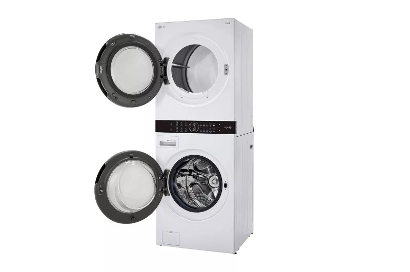 Single Unit Front Load LG WashTower™ with Center Control™ 4.5 cu. ft. Washer and 7.4 cu. ft. Gas Dryer view 5