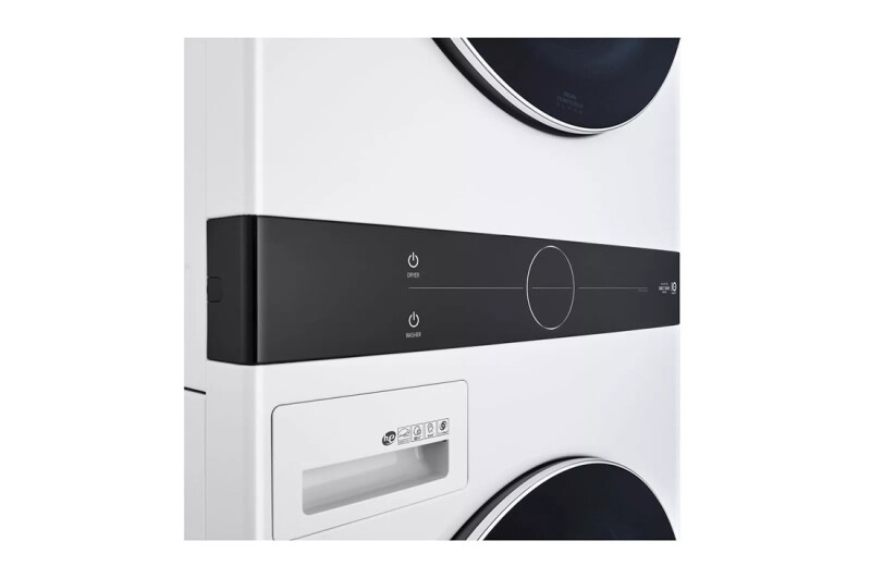 Single Unit Front Load LG WashTower™ with Center Control™ 4.5 cu. ft. Washer and 7.4 cu. ft. Gas Dryer view 9