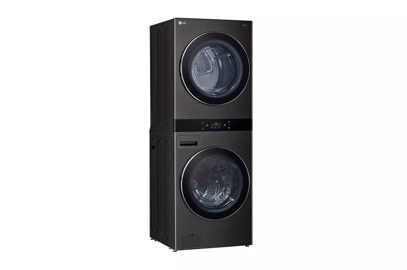 Single Unit Front Load LG WashTower™ with Center Control® 5.0 cu.ft. Washer & 7.4 cu.ft. Gas Dryer view 2