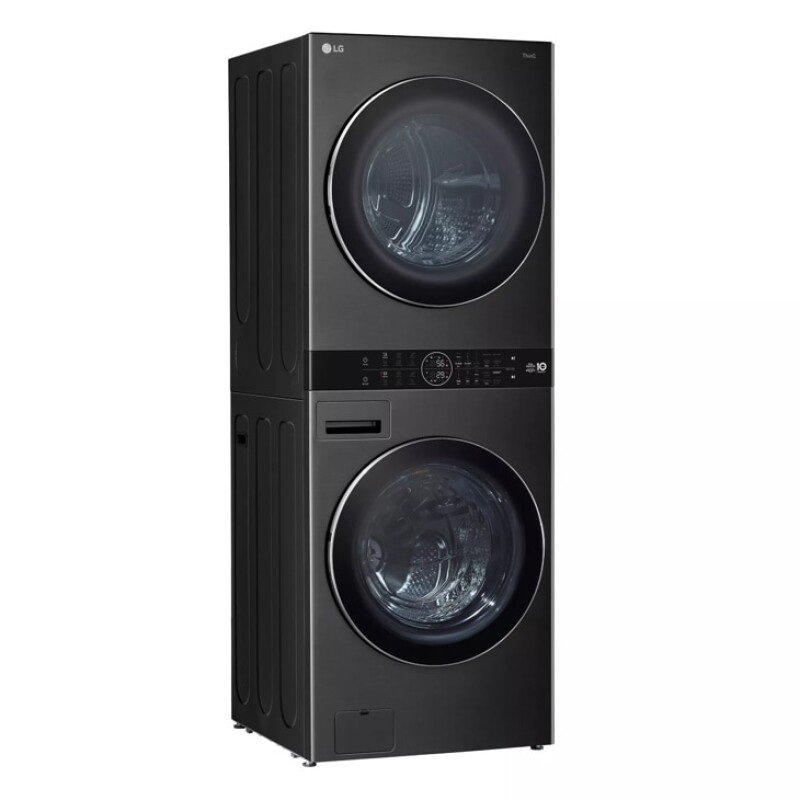 Single Unit LG WashTower™ with Center Control™ 5.0 cu. ft. Front Load Washer and 7.8 cu. ft. Electric Ventless Heat Pump Dryer view 2