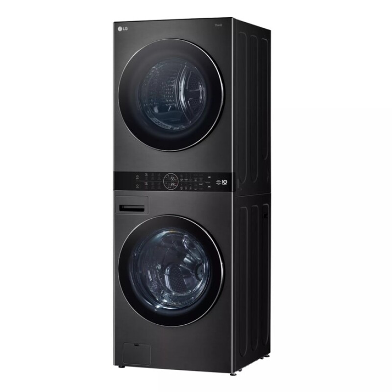 Single Unit LG WashTower™ with Center Control™ 5.0 cu. ft. Front Load Washer and 7.8 cu. ft. Electric Ventless Heat Pump Dryer view 3