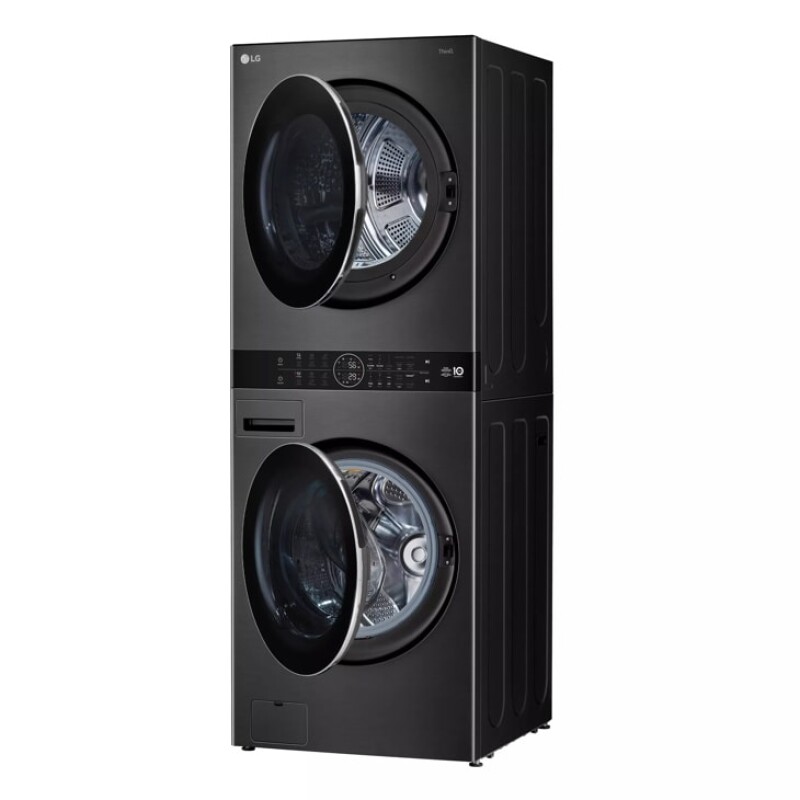 Single Unit LG WashTower™ with Center Control™ 5.0 cu. ft. Front Load Washer and 7.8 cu. ft. Electric Ventless Heat Pump Dryer view 4