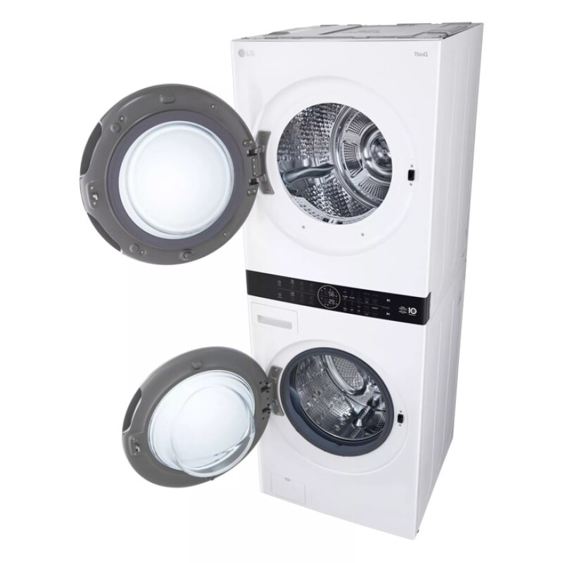 Single Unit LG WashTower™ with Center Control™ 5.0 cu. ft. Front Load Washer and 7.8 cu. ft. Electric Ventless Heat Pump Dryer view 13