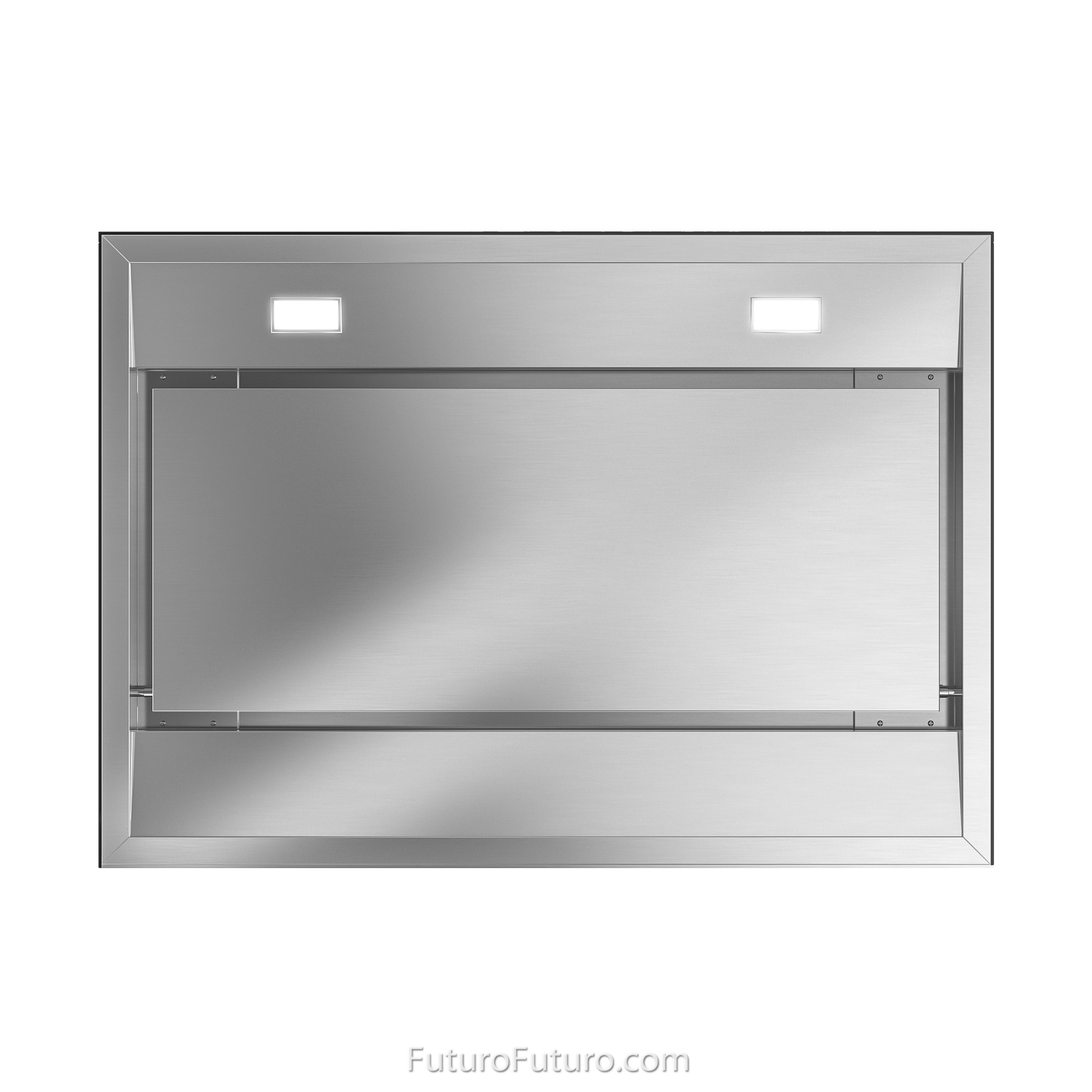 24″ Lombardy Black Wall Range Hood WL24LOMBARDYBLK