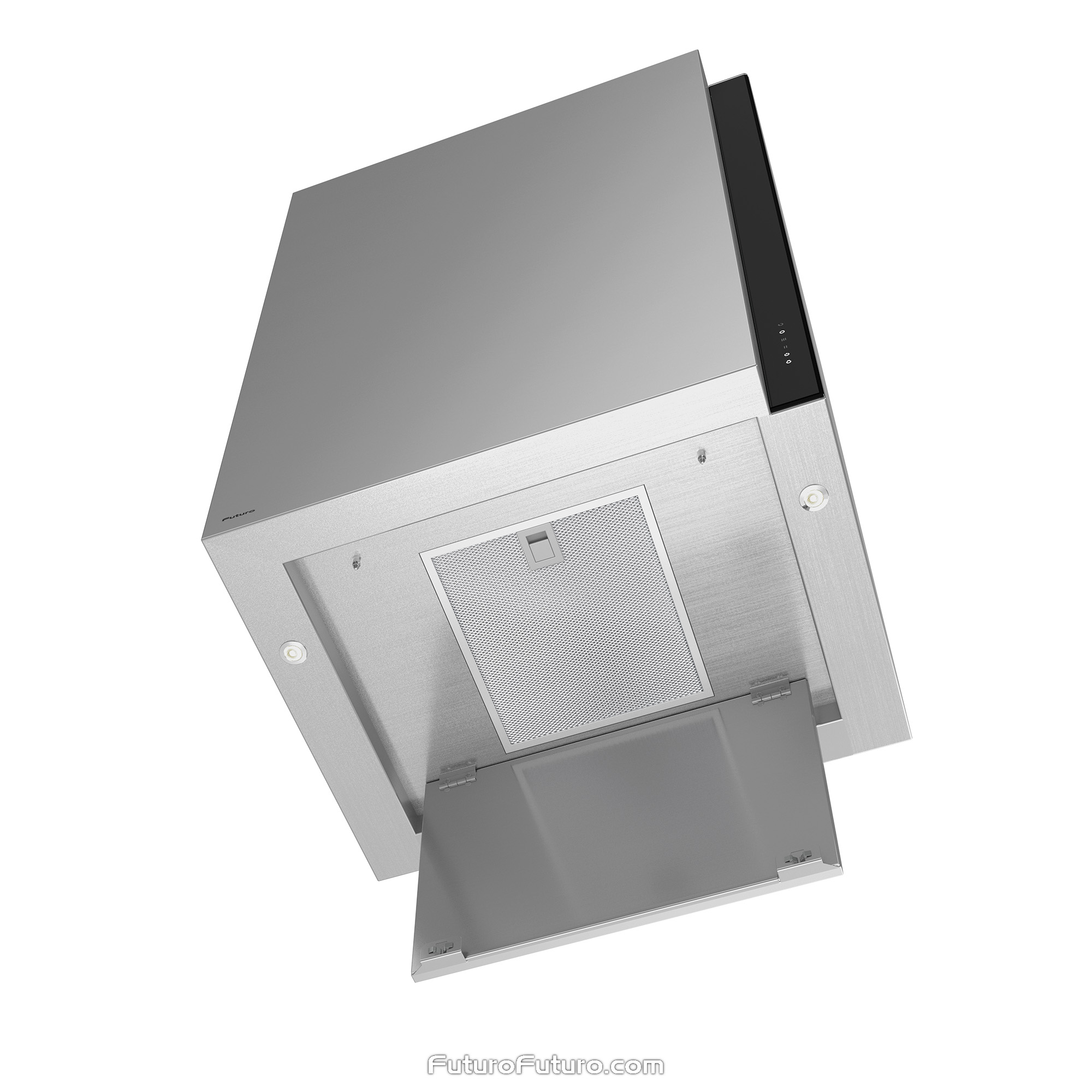 24″ Torre Black Wall Range Hood WL24TORREBLK