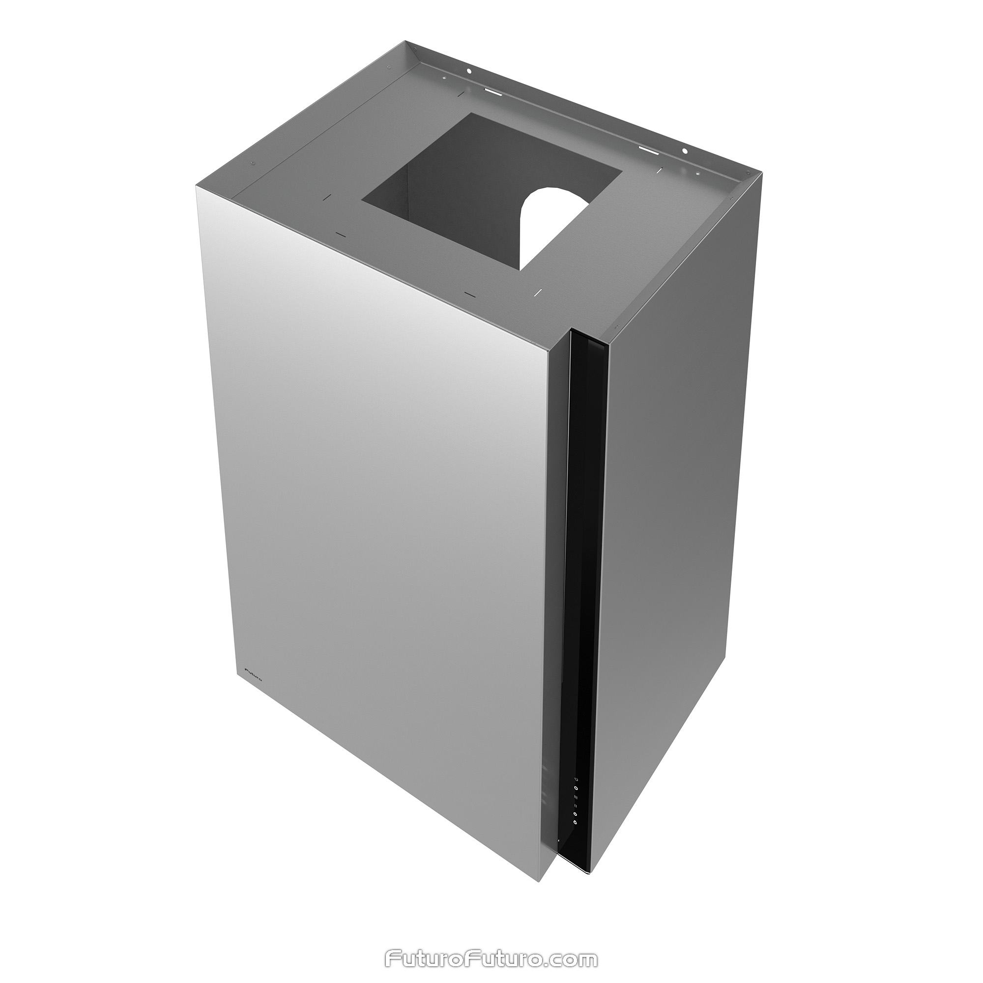 24″ Torre Black Wall Range Hood WL24TORREBLK