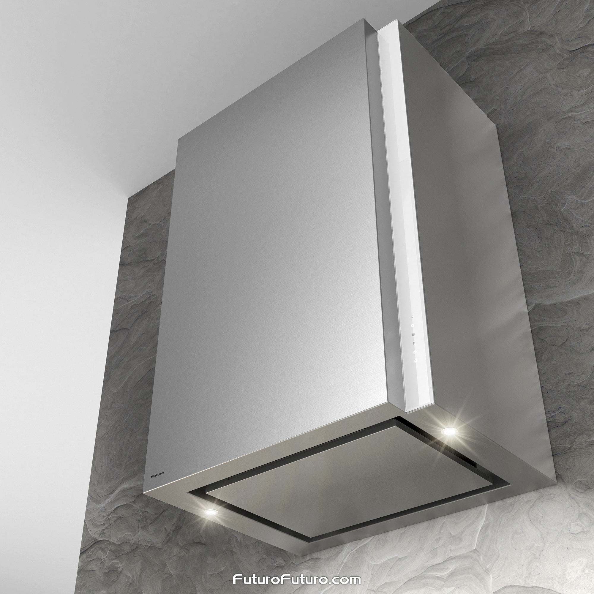 24″ Torre White Wall Range Hood WL24TORREWHT