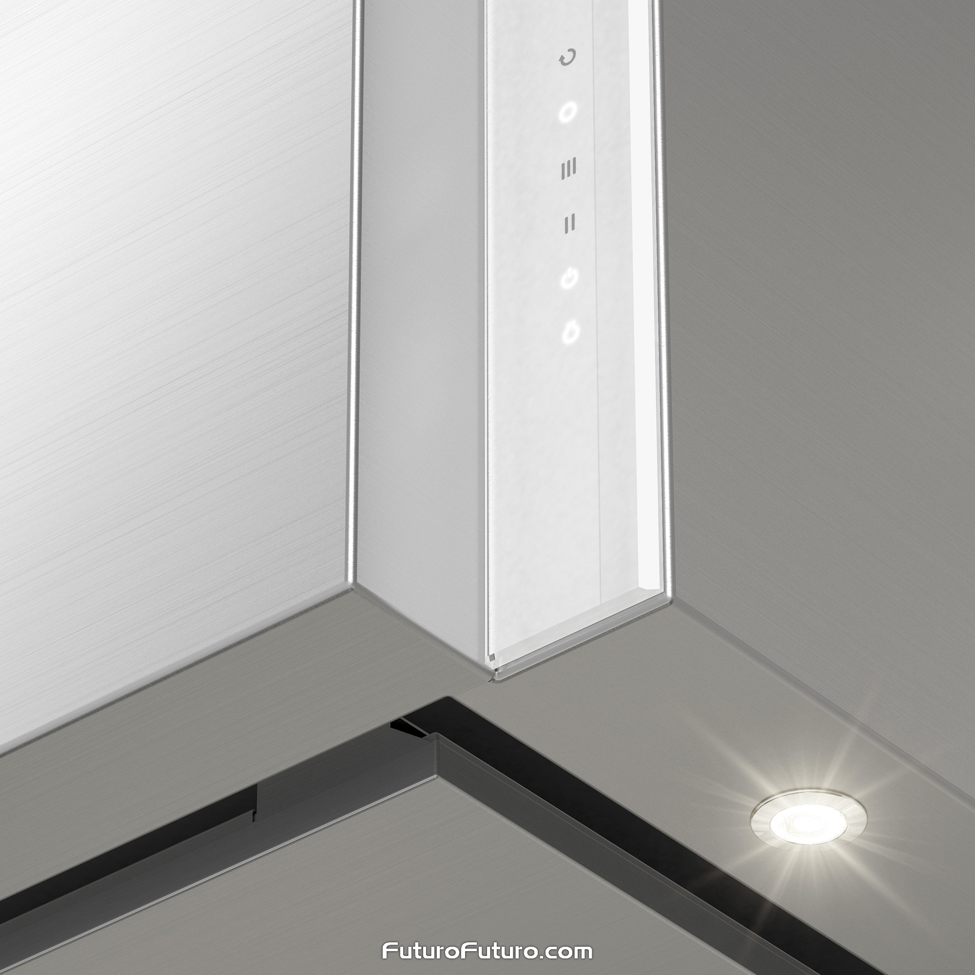24″ Torre White Wall Range Hood WL24TORREWHT