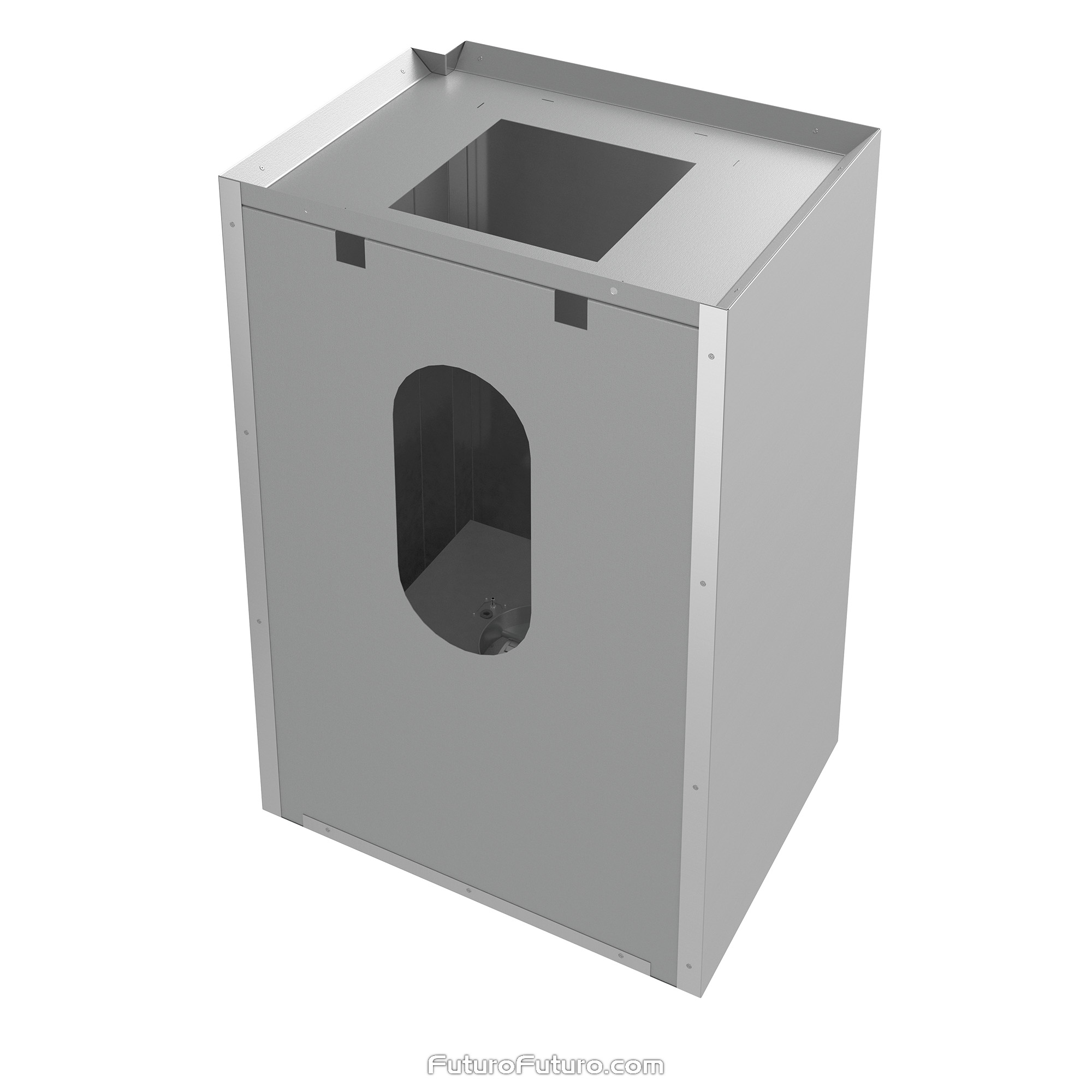 24″ Torre White Wall Range Hood WL24TORREWHT