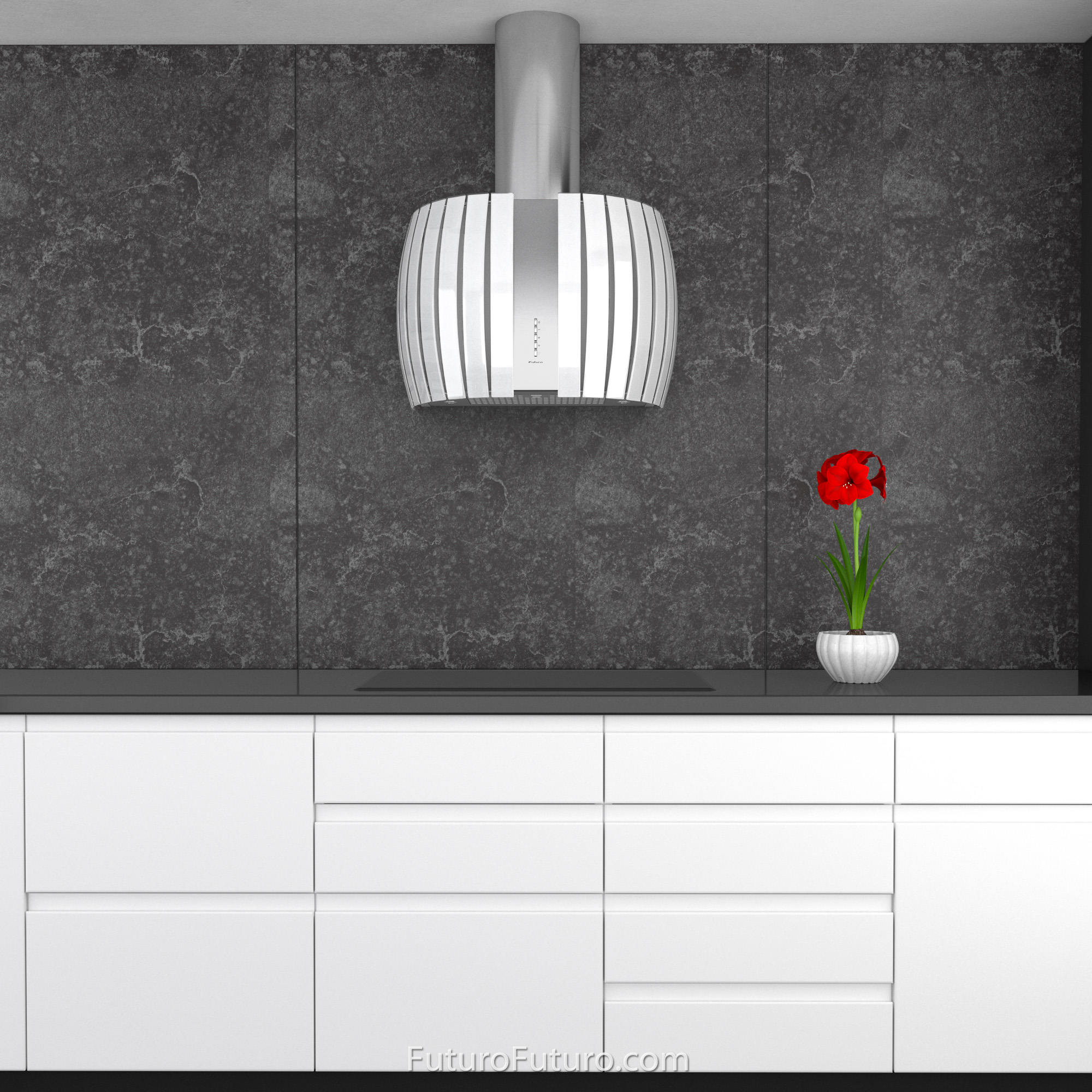26″ Pearl White Wall Range Hood WL26PEARLWHT
