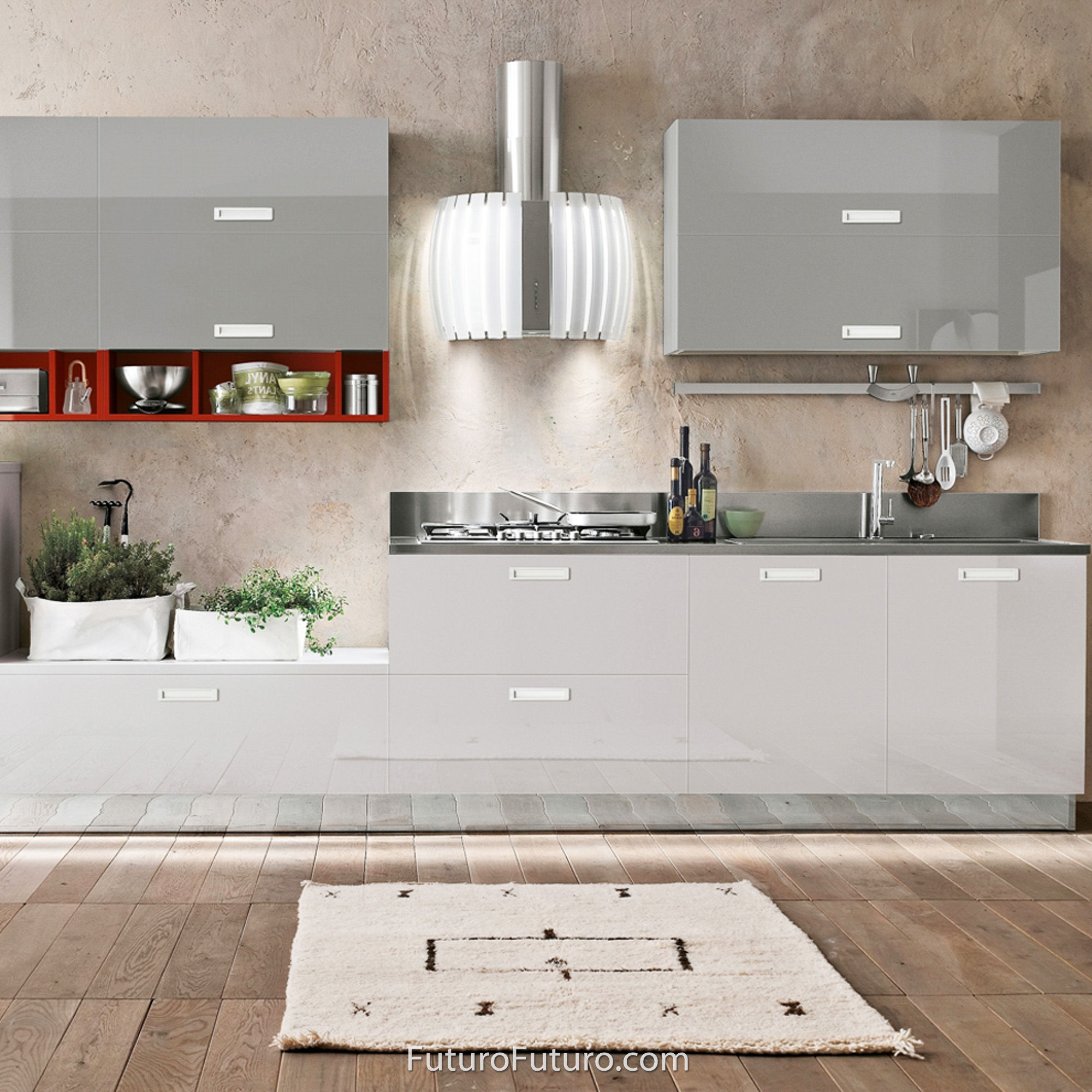 26″ Pearl White Wall Range Hood WL26PEARLWHT