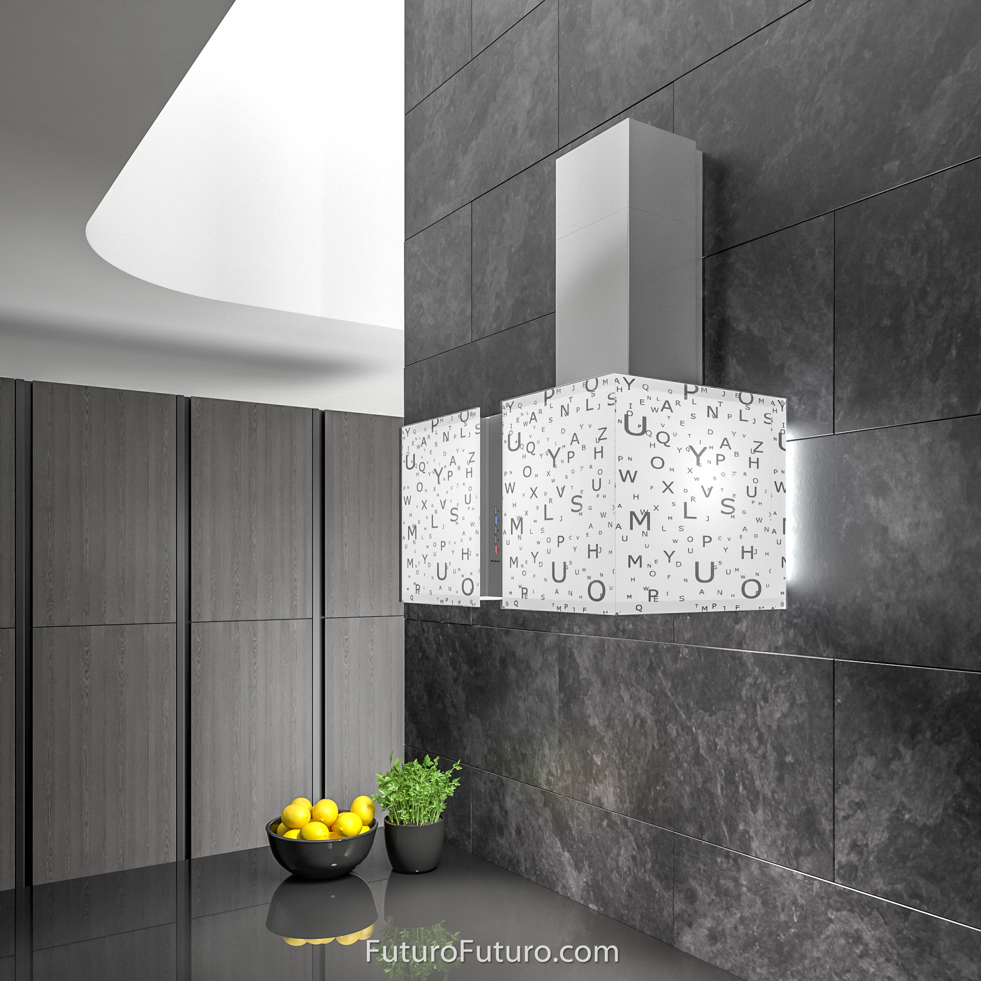 27″ Murano Alfa LED Wall Range Hood WL27MURALFALED