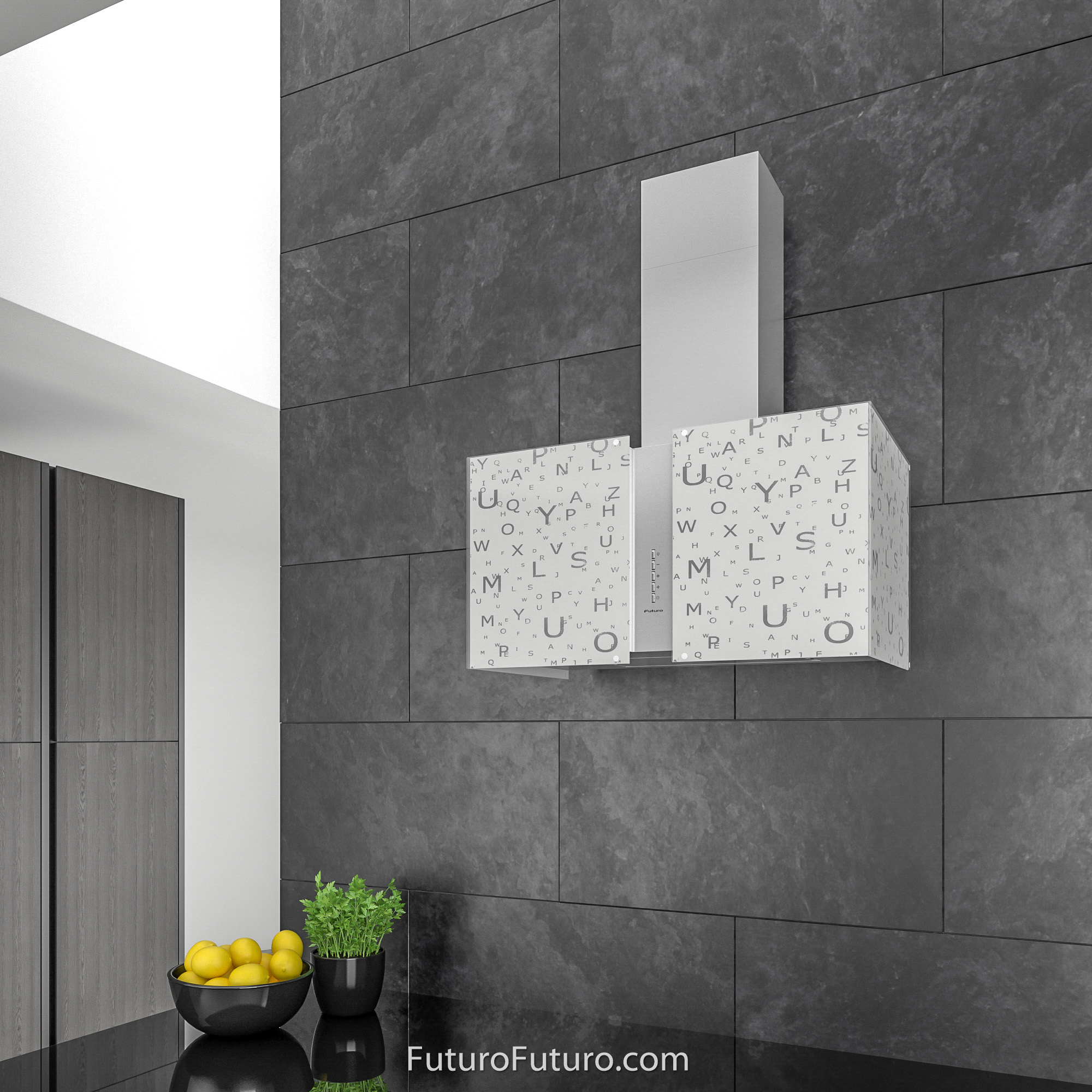 27″ Murano Alfa LED Wall Range Hood WL27MURALFALED