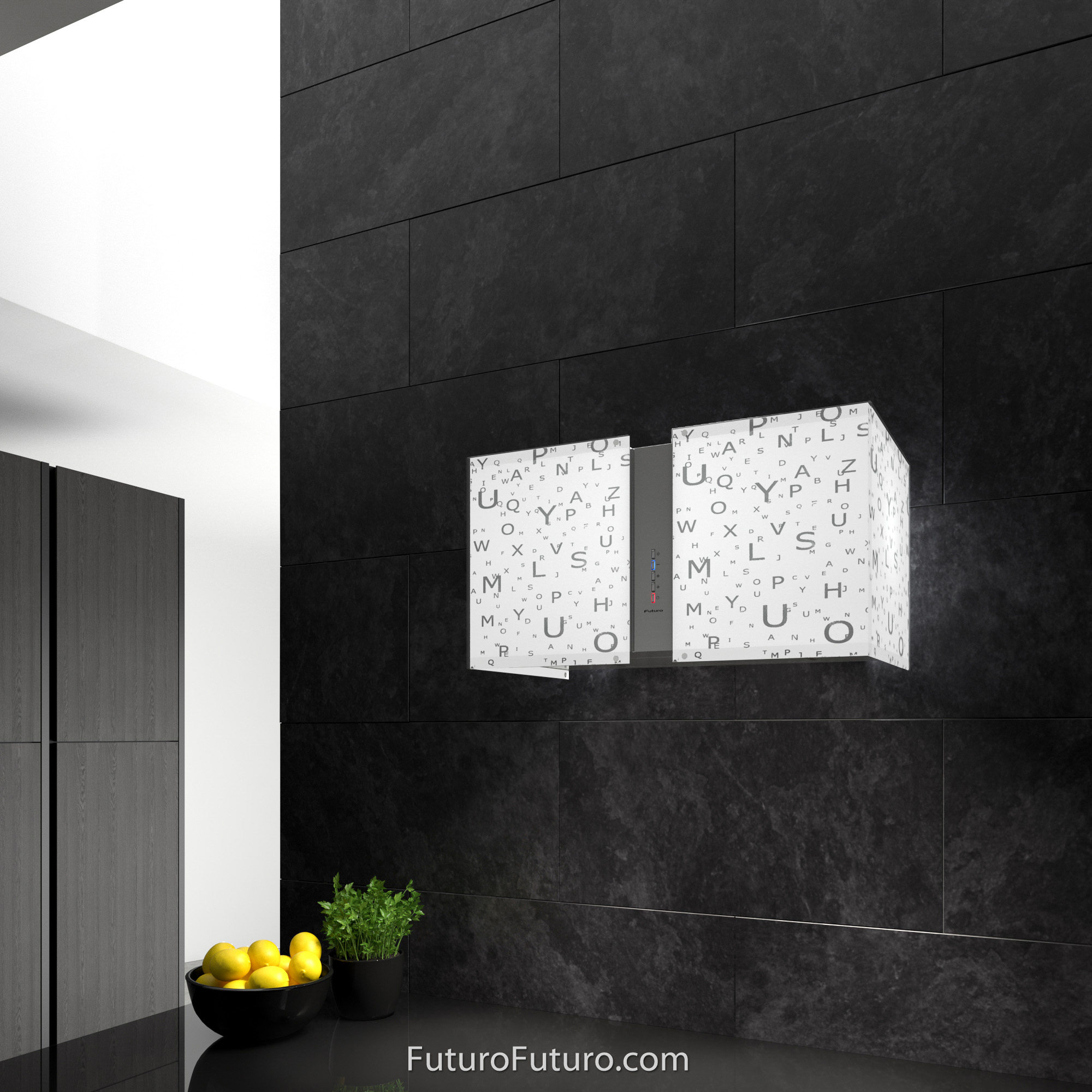 27″ Murano Alfa LED Wall Range Hood WL27MURALFALED