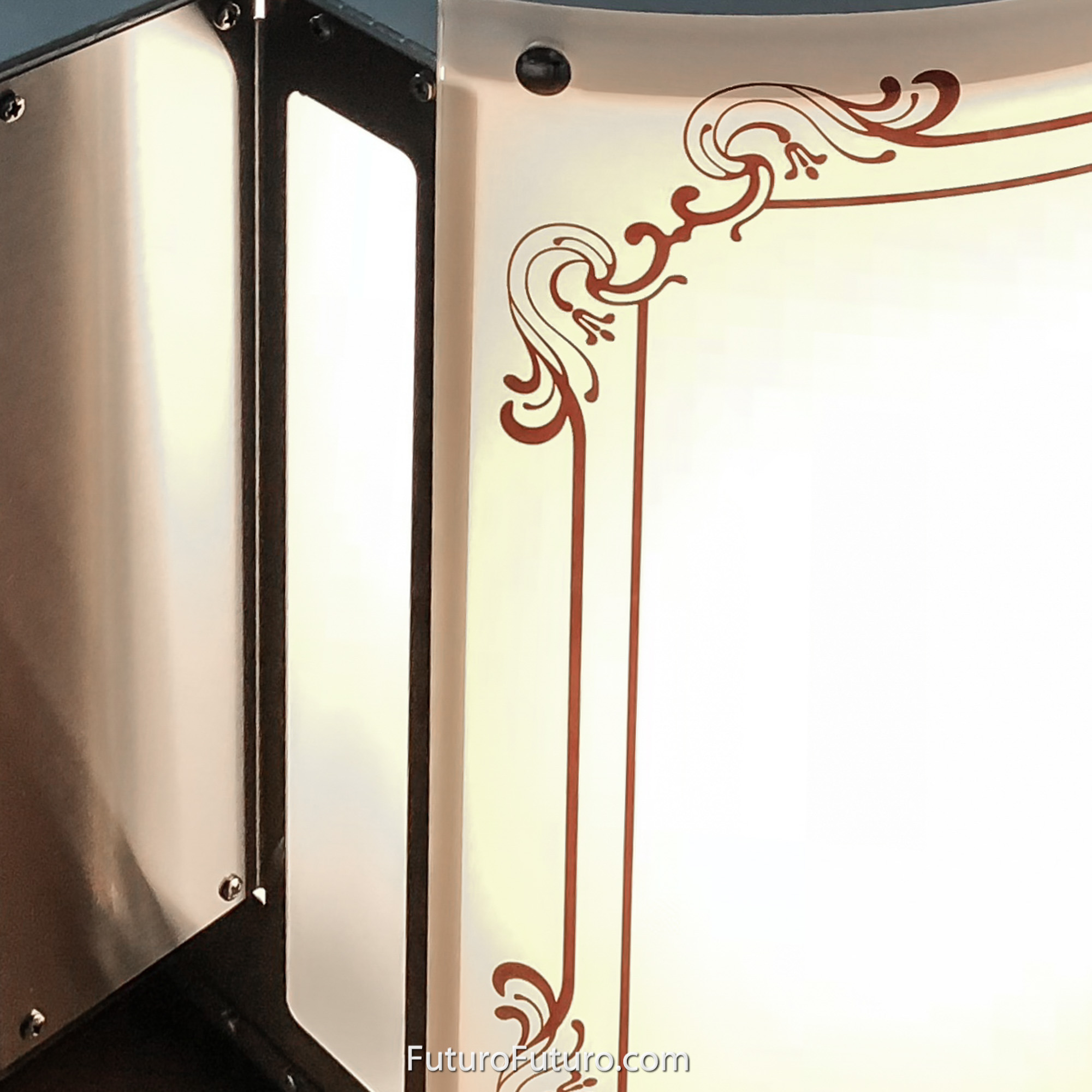 27″ Murano Empire LED Wall Range Hood WL27MUREMPIRELED