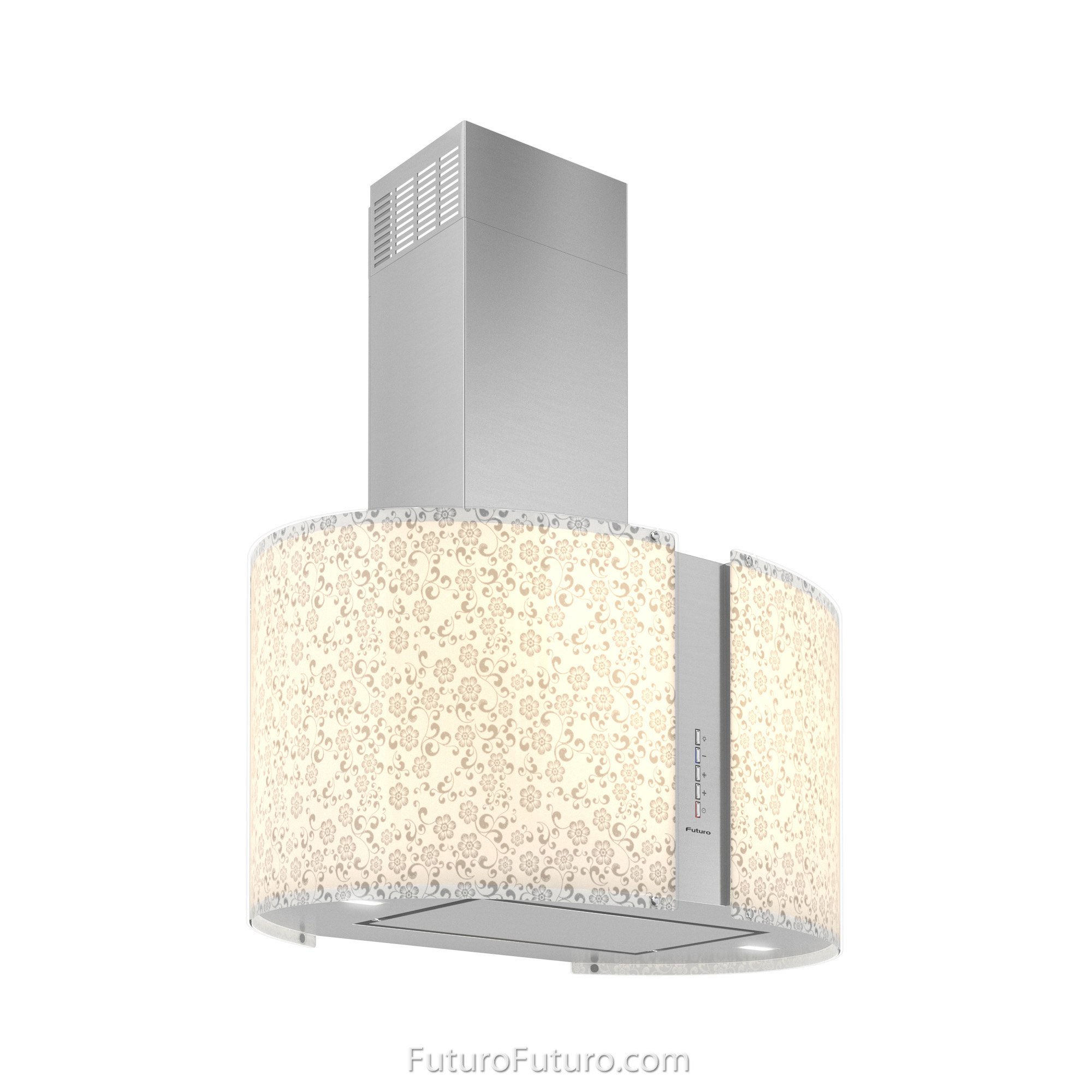 27″ Murano Mayflower LED Wall Range Hood WL27MURMAYFLOWERLED