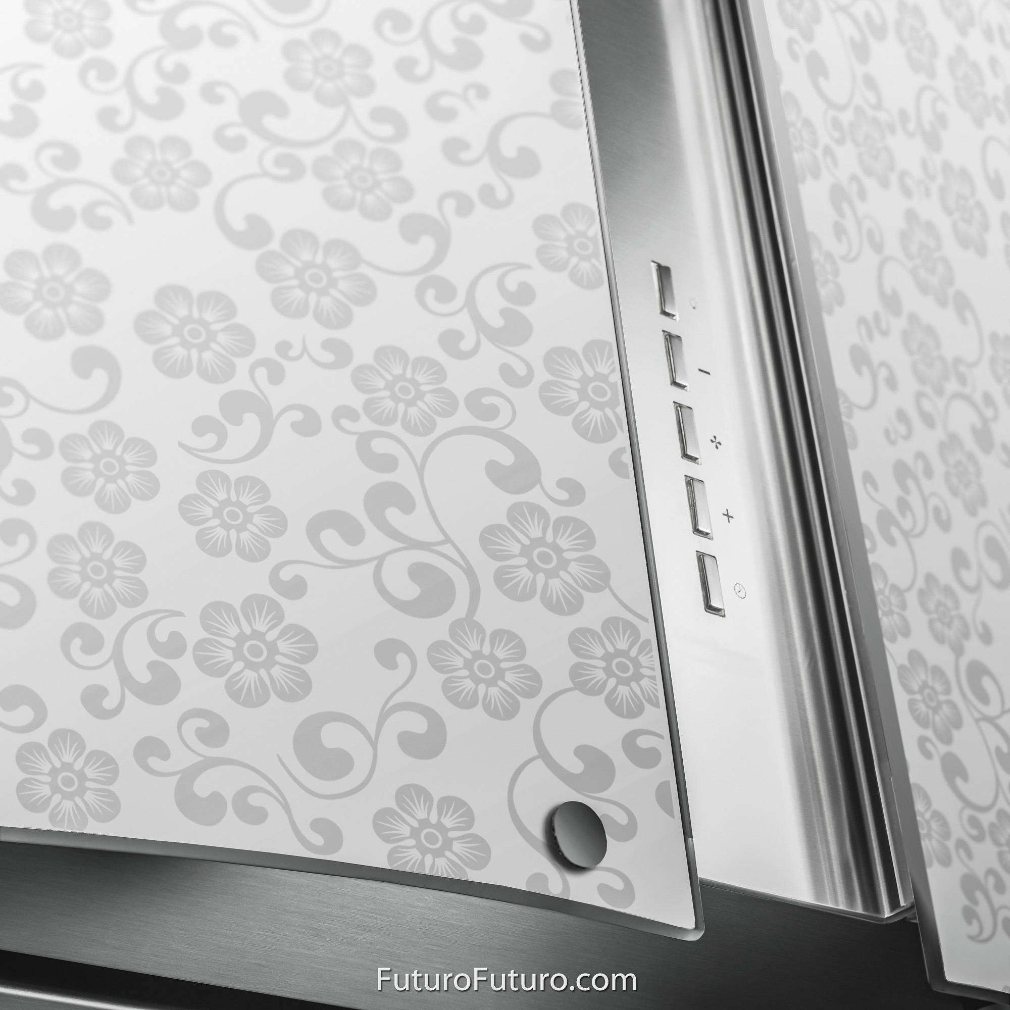 27″ Murano Mayflower LED Wall Range Hood WL27MURMAYFLOWERLED