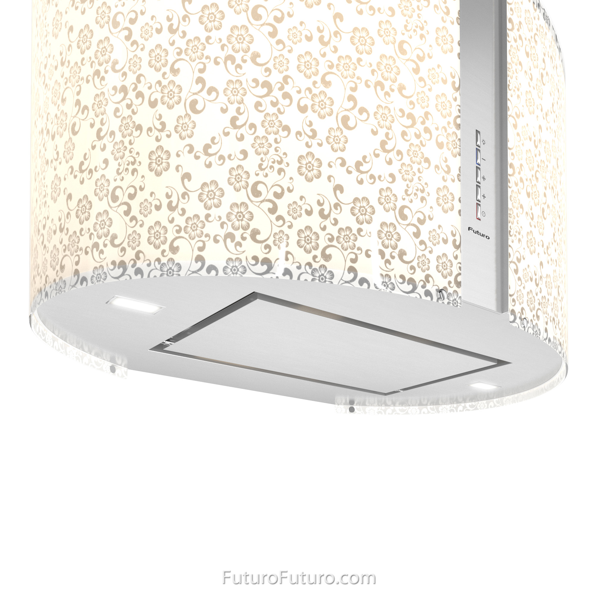 27″ Murano Mayflower LED Wall Range Hood WL27MURMAYFLOWERLED