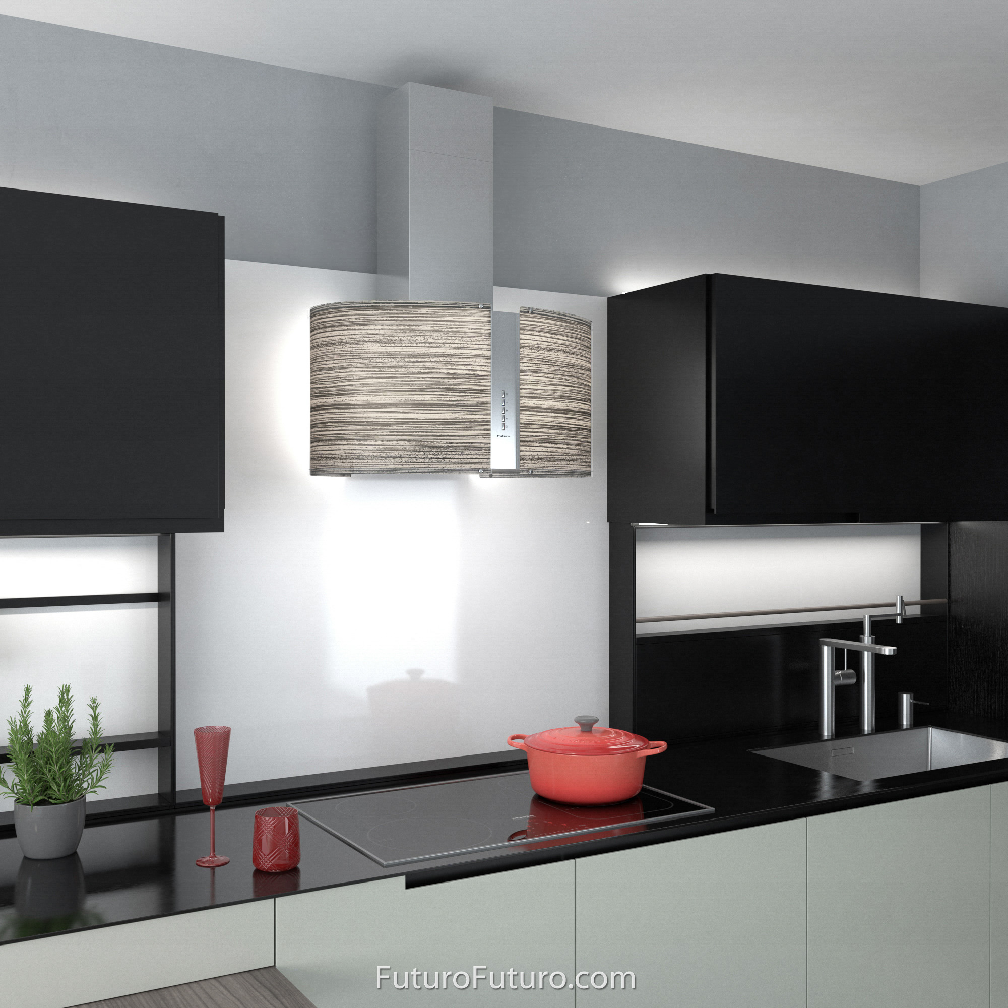 27″ Murano Motion LED Wall Range Hood WL27MURMOTIONLED
