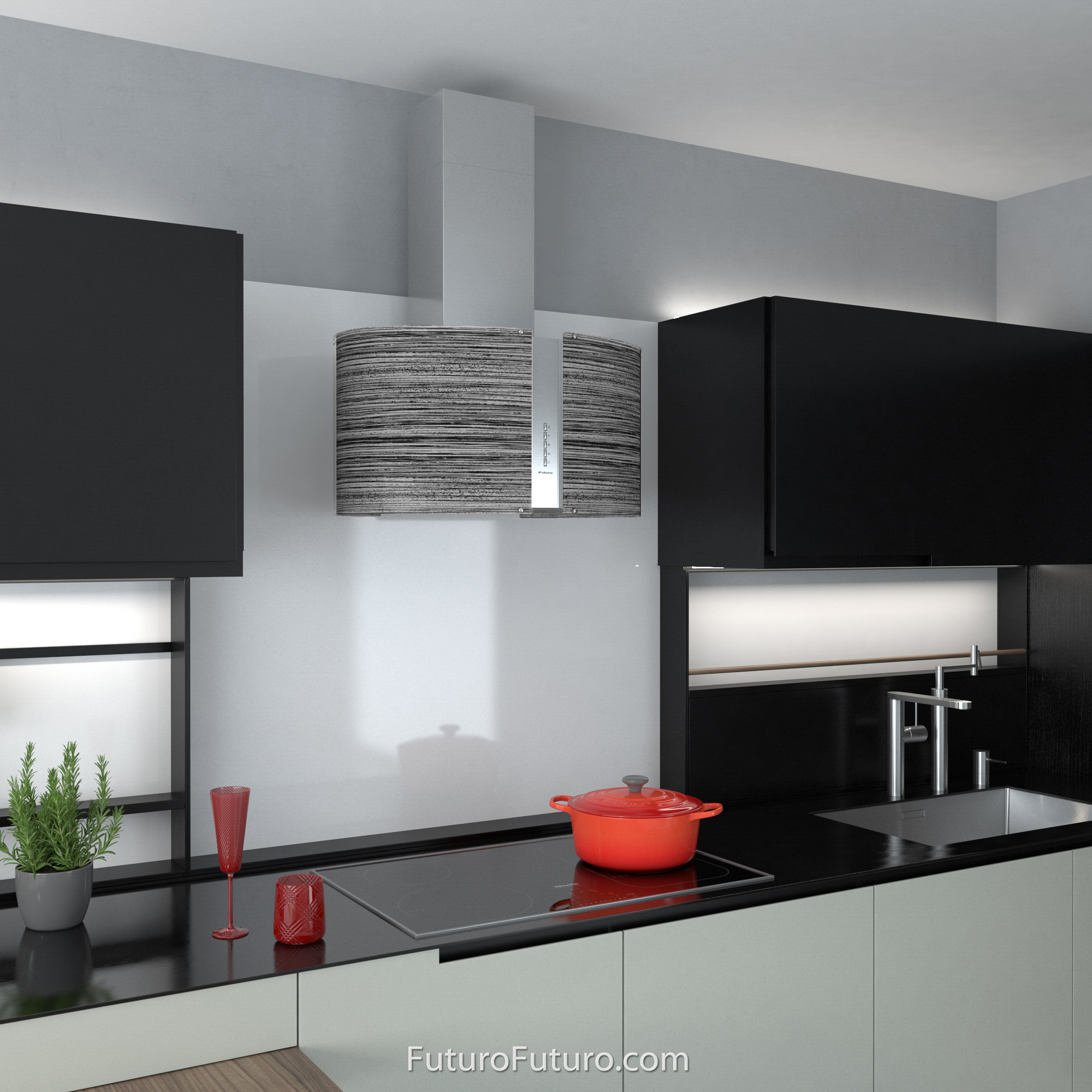 27″ Murano Motion LED Wall Range Hood WL27MURMOTIONLED