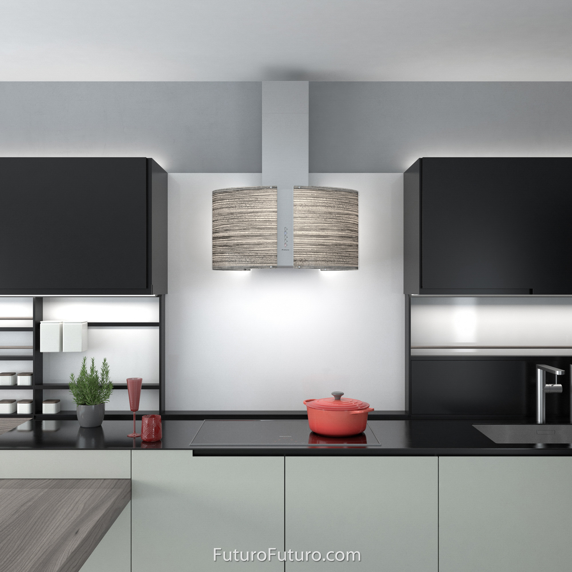 27″ Murano Motion LED Wall Range Hood WL27MURMOTIONLED