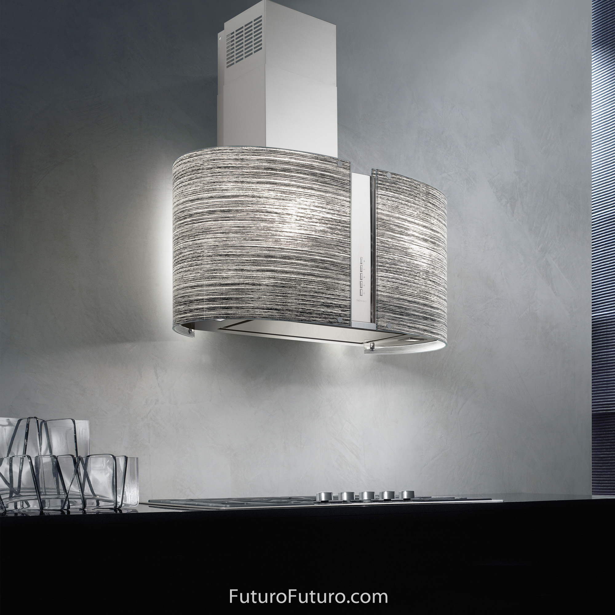 27″ Murano Motion LED Wall Range Hood WL27MURMOTIONLED