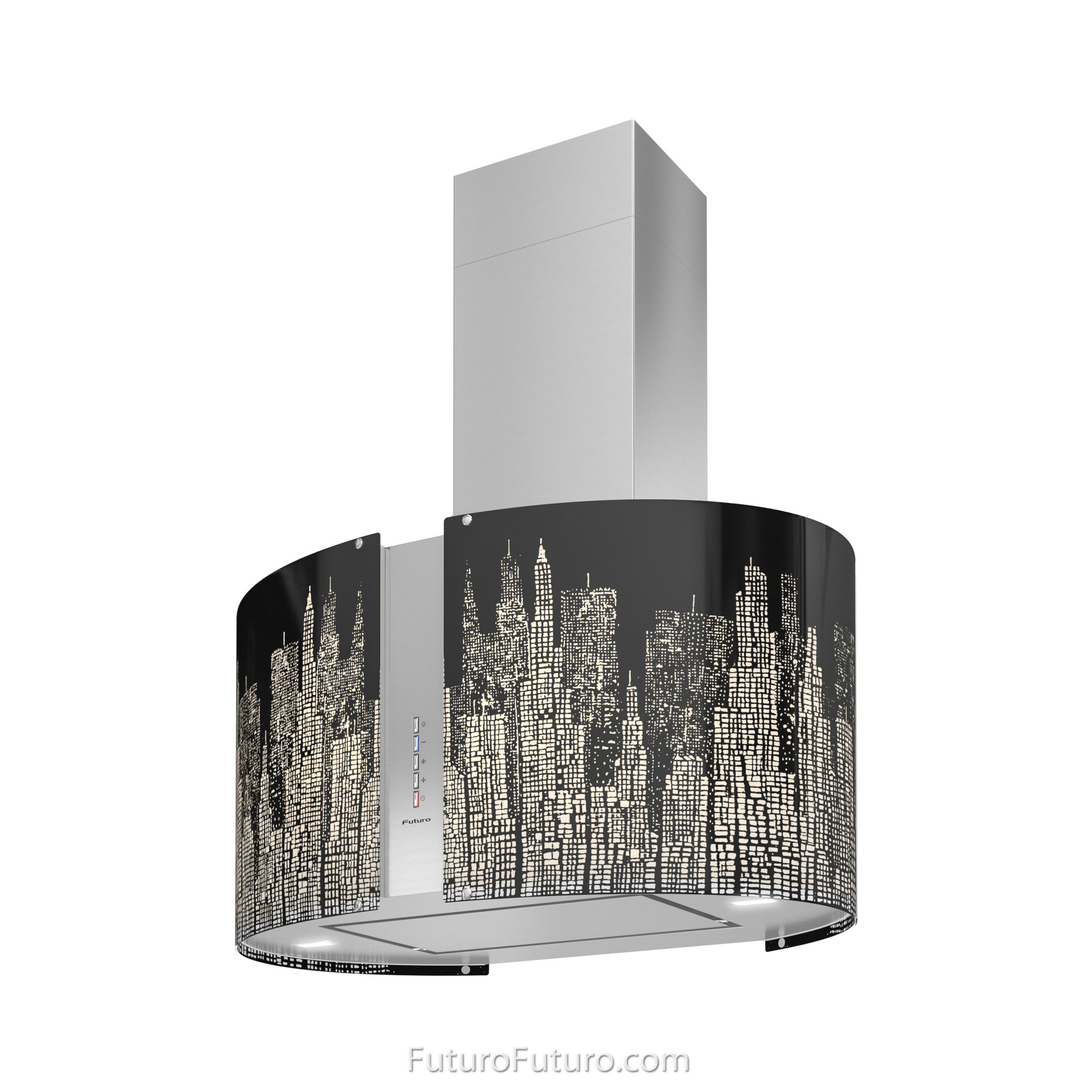 27″ Murano New York LED Wall Range Hood WL27MURNEWYORKLED