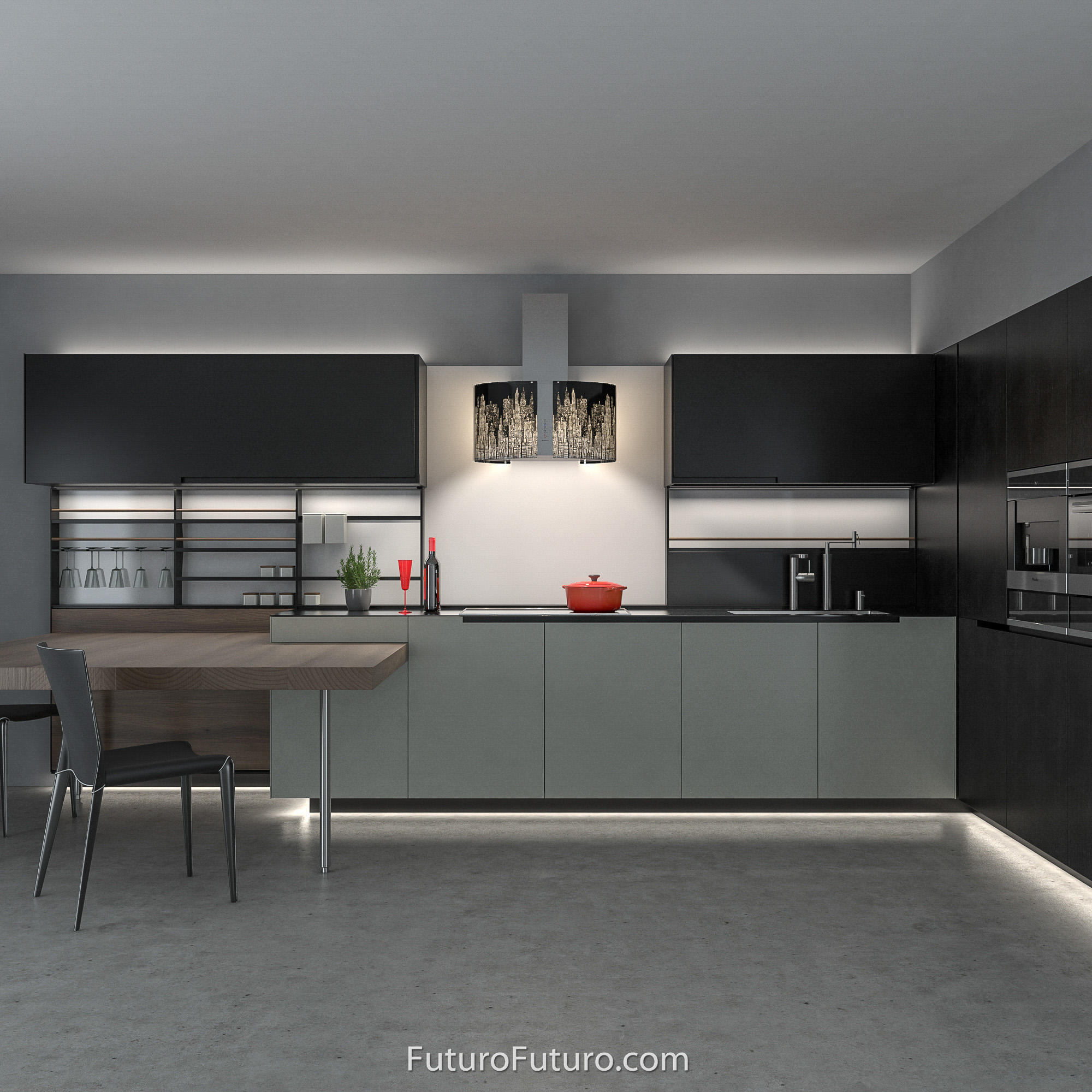 27″ Murano New York LED Wall Range Hood WL27MURNEWYORKLED