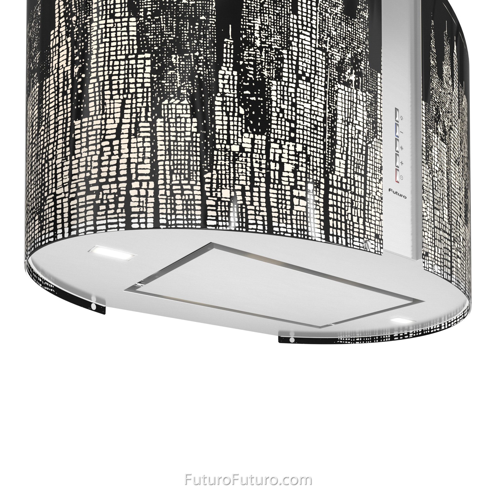 27″ Murano New York LED Wall Range Hood WL27MURNEWYORKLED