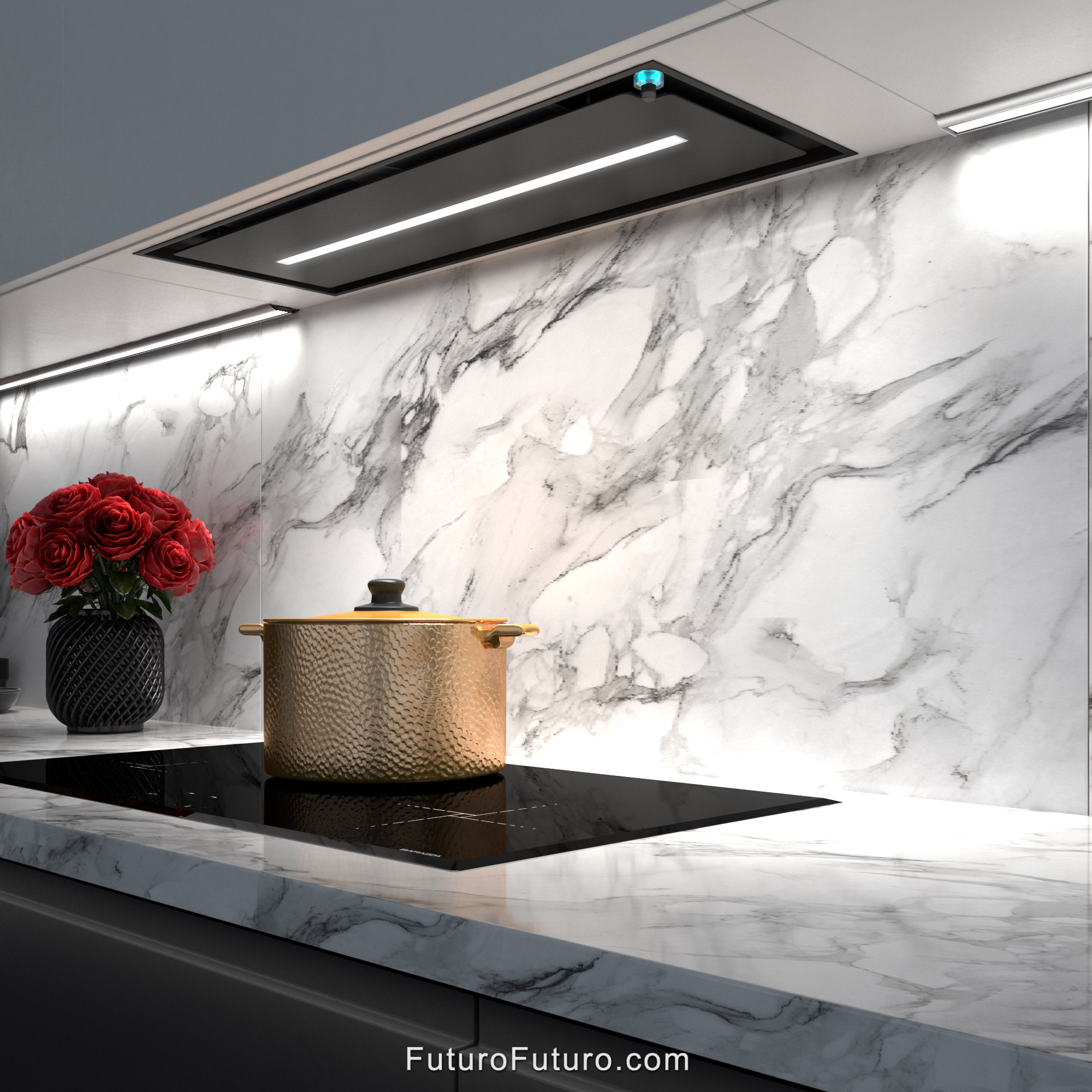 30″ Kelvin Black Insert Range Hood WL30KELVINBLK