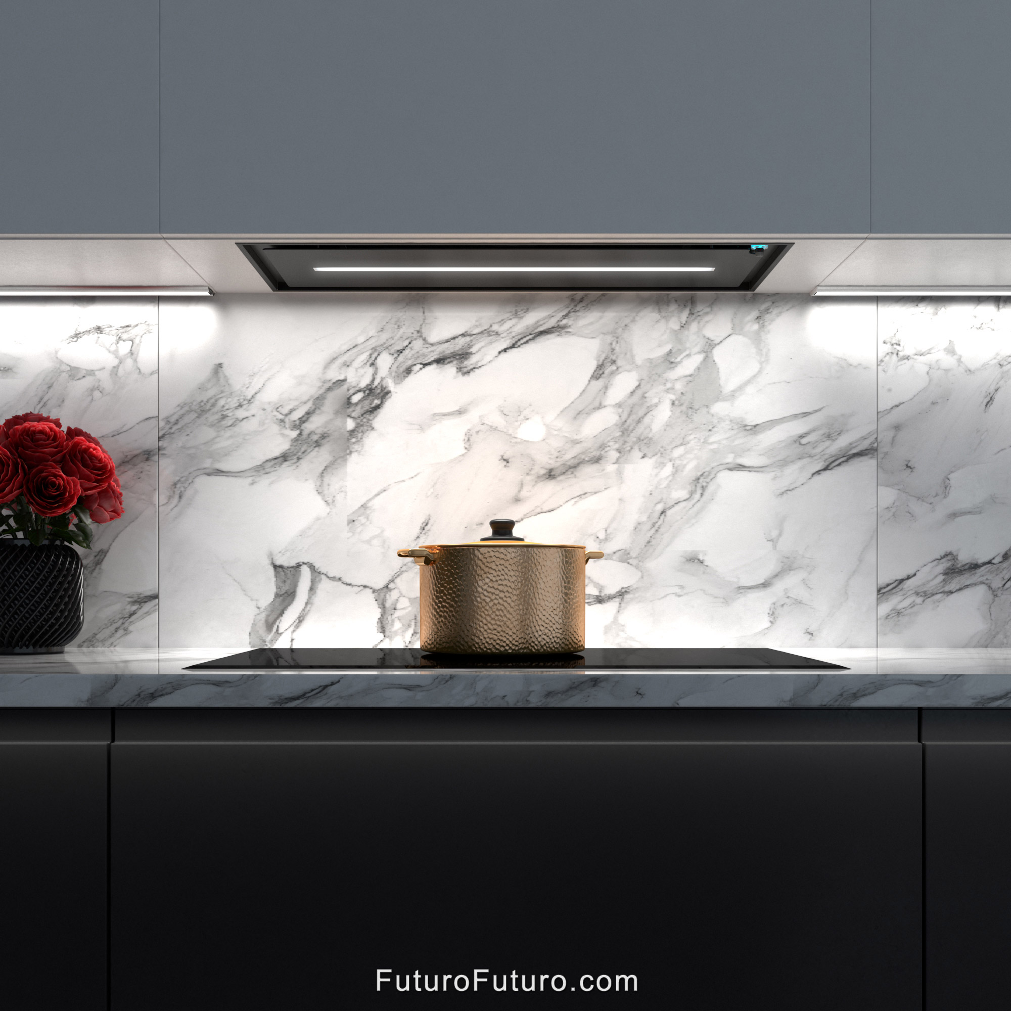 30″ Kelvin Black Insert Range Hood WL30KELVINBLK