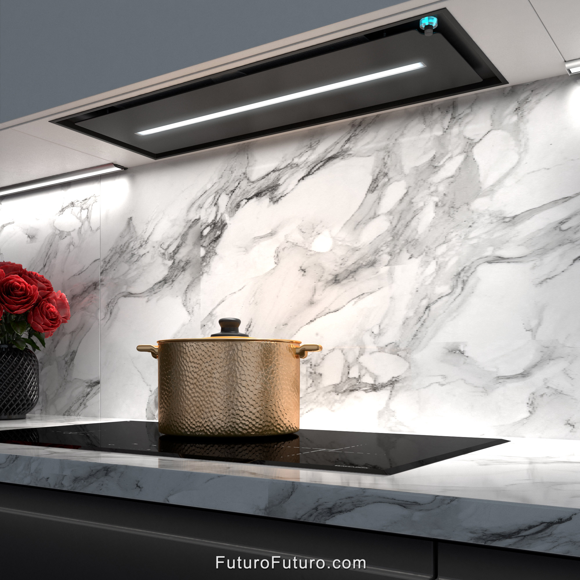 30″ Kelvin Black Insert Range Hood WL30KELVINBLK
