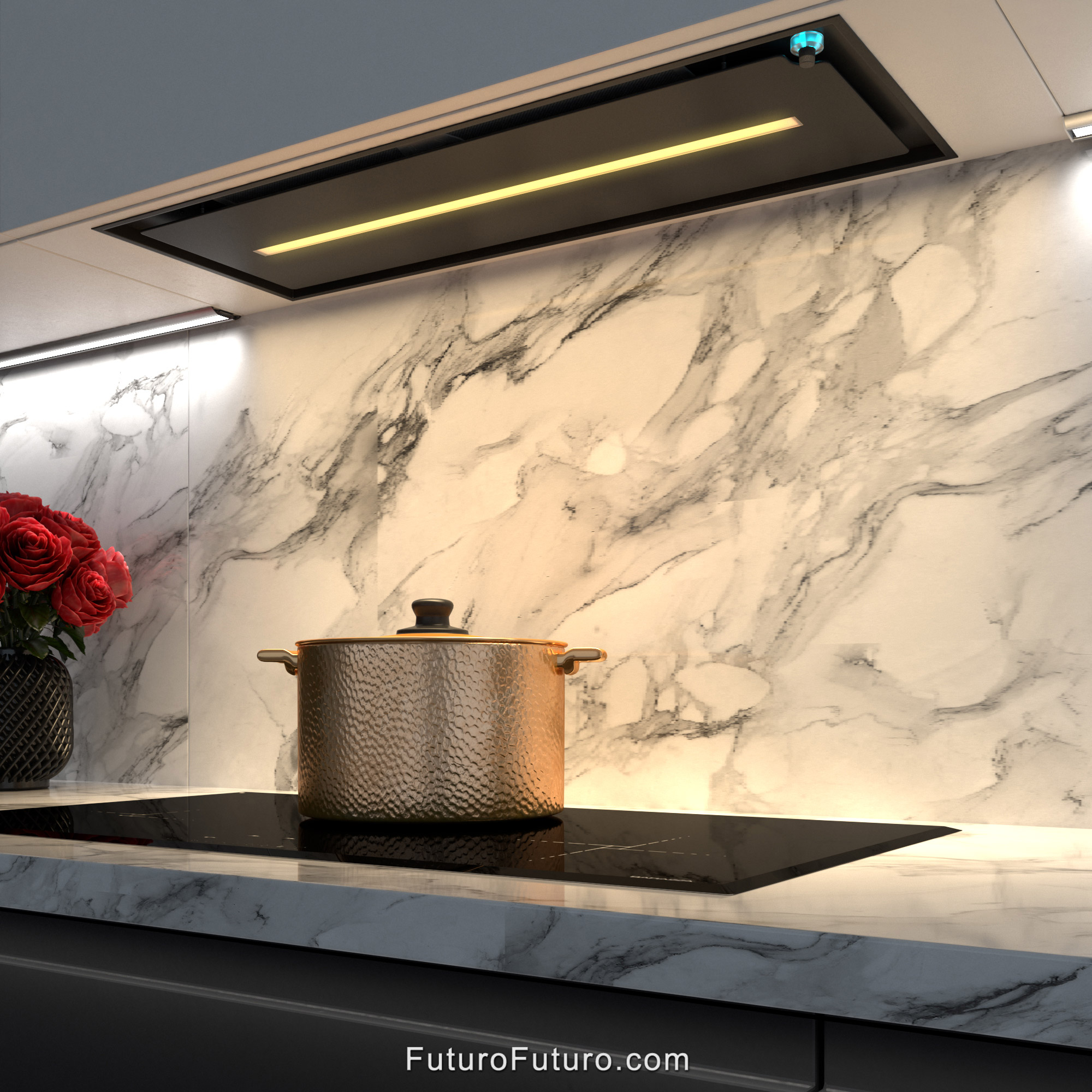 30″ Kelvin Black Insert Range Hood WL30KELVINBLK